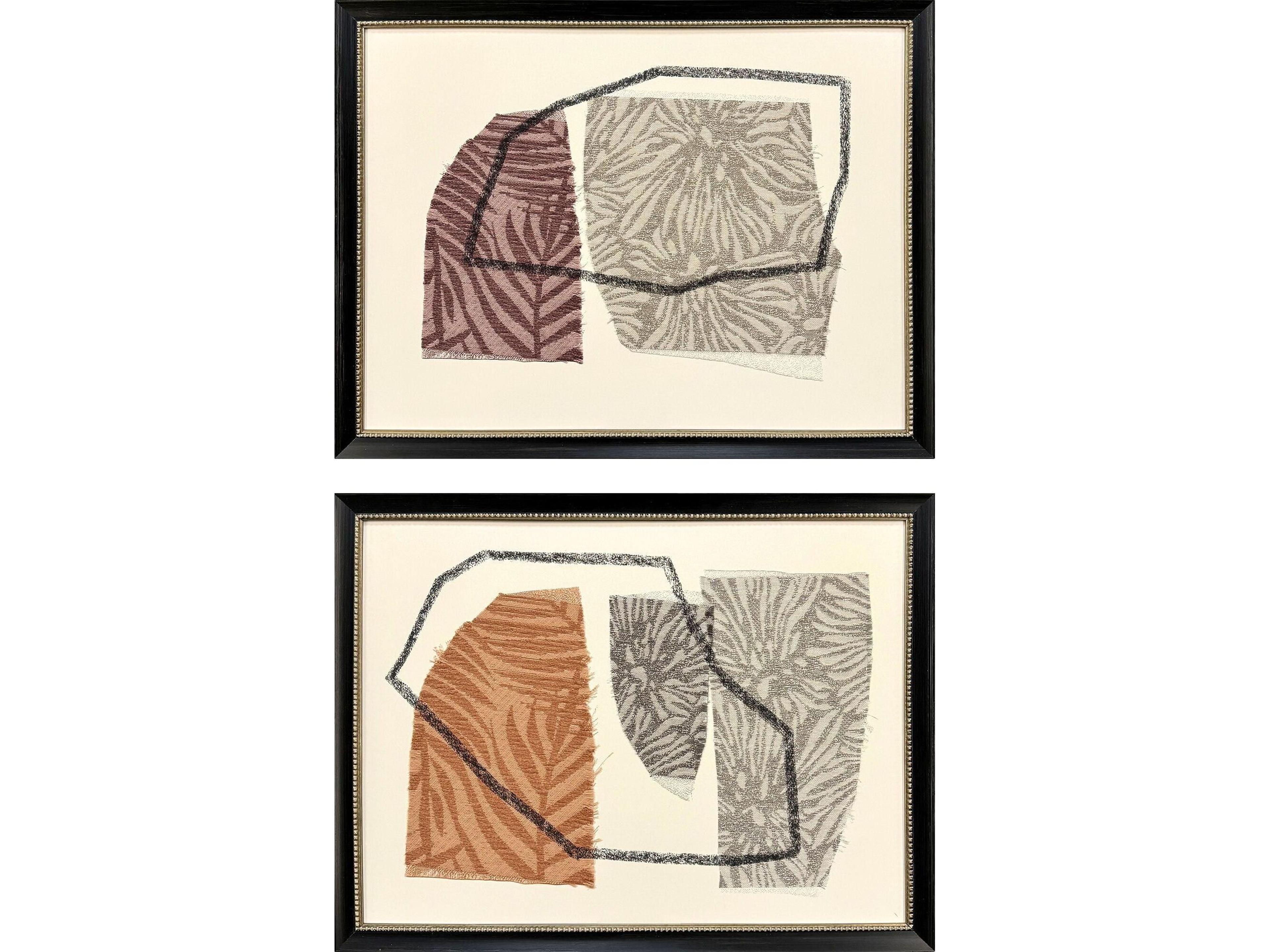 Bold Blends I Framed Art - Set of 2