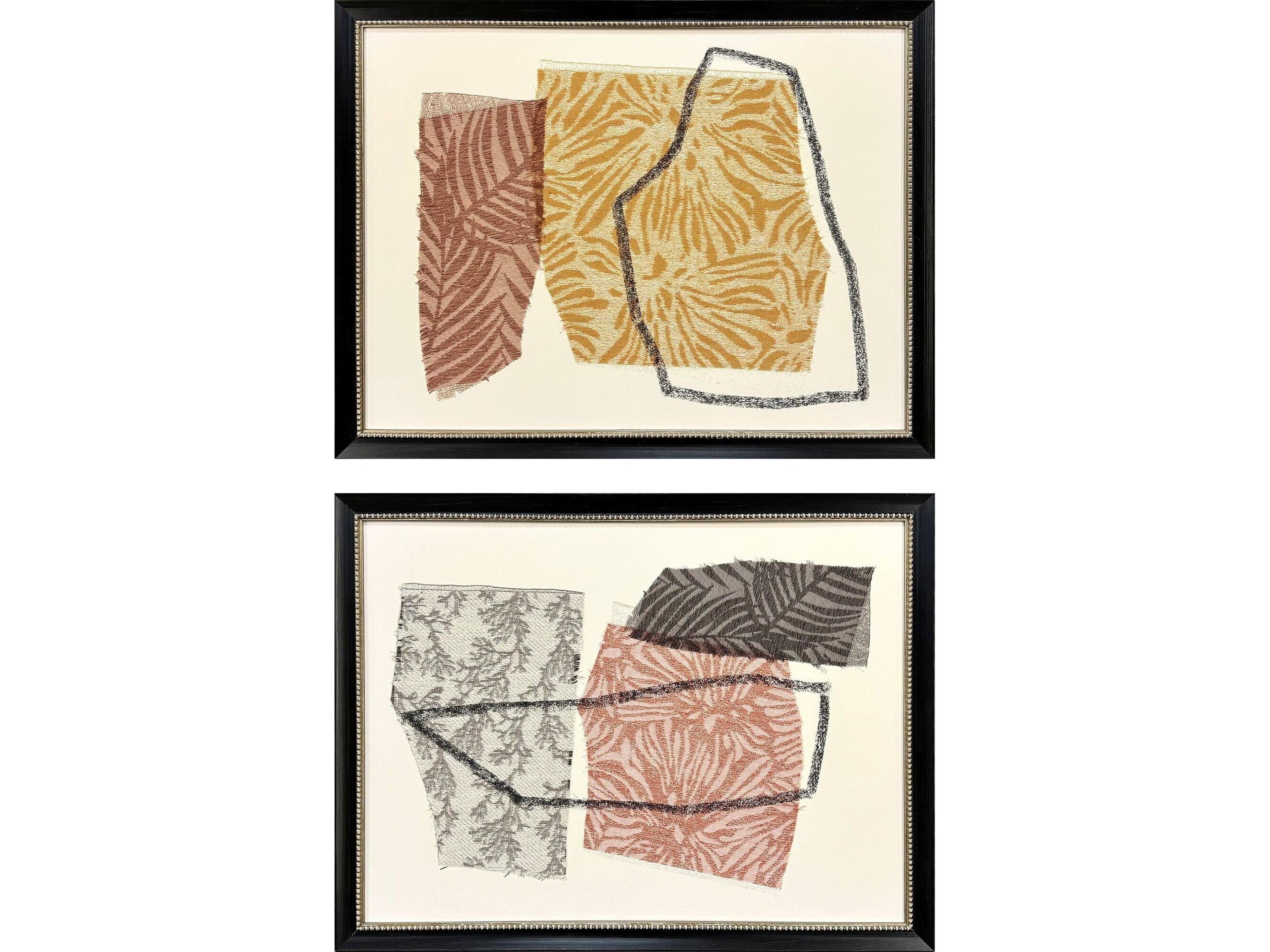 Bold Blends III Framed Art - Set of 2