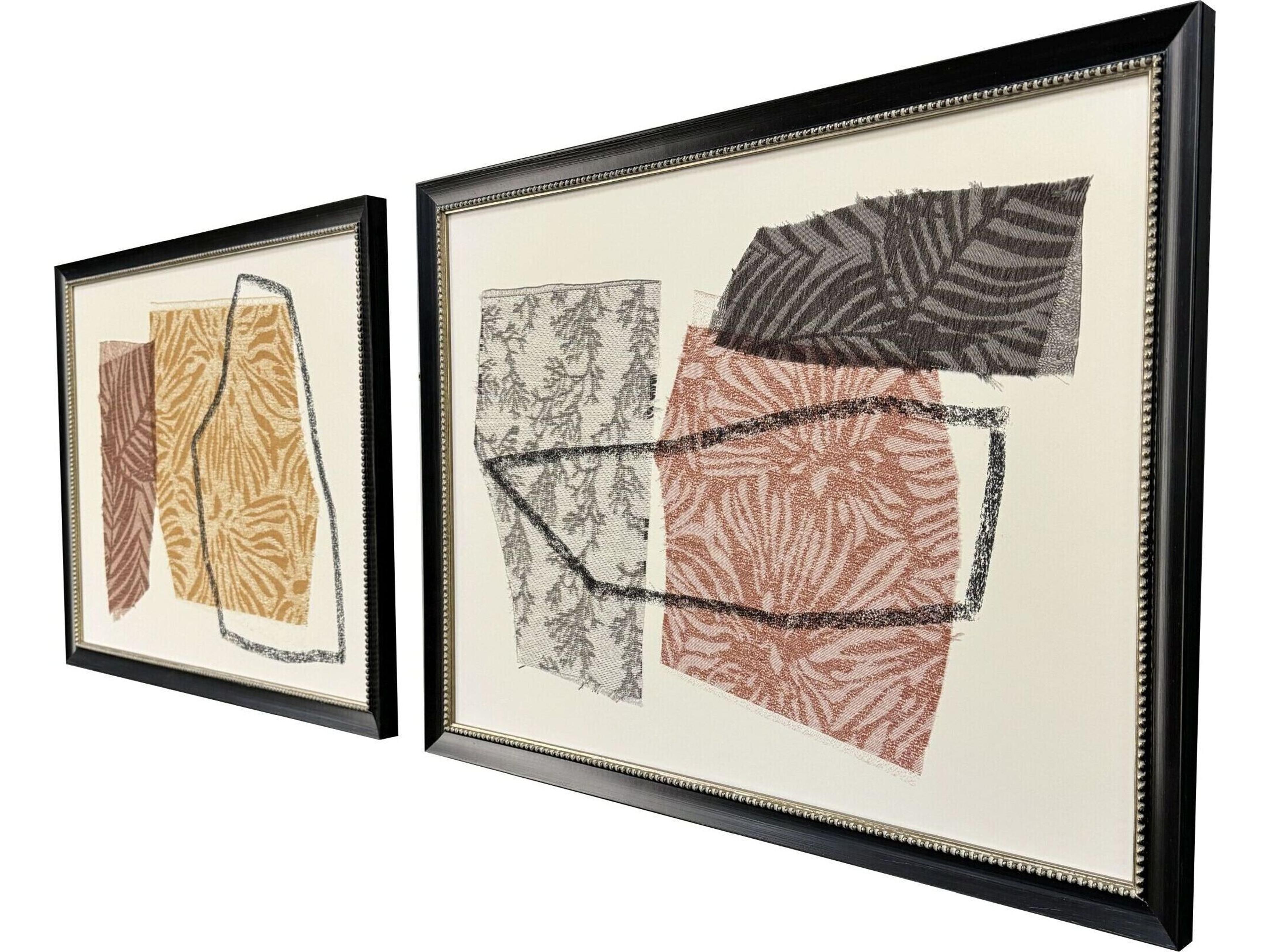 Paragon Bold Blends III Framed Art - Set of 2