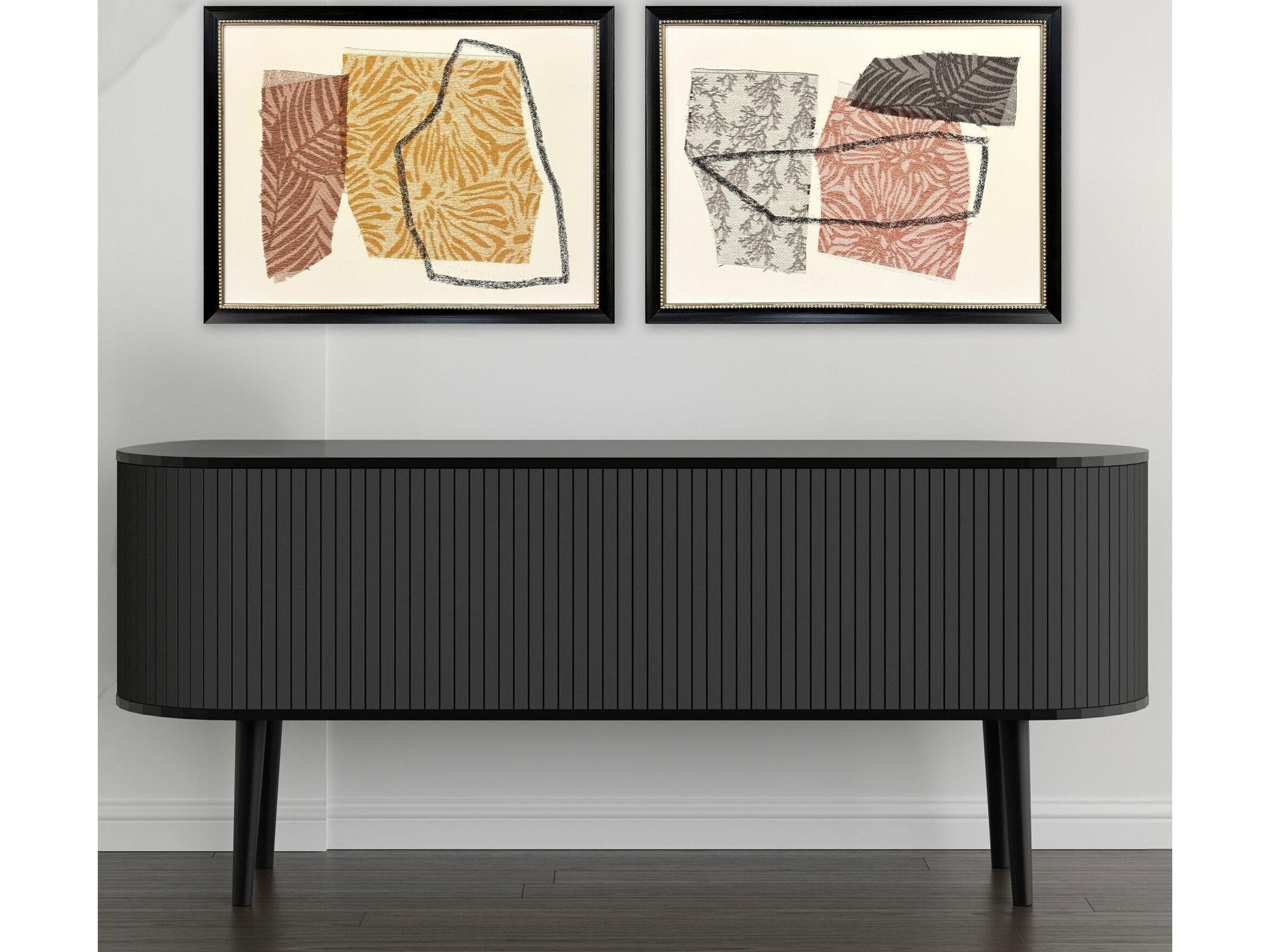 Paragon Bold Blends III Framed Art - Set of 2