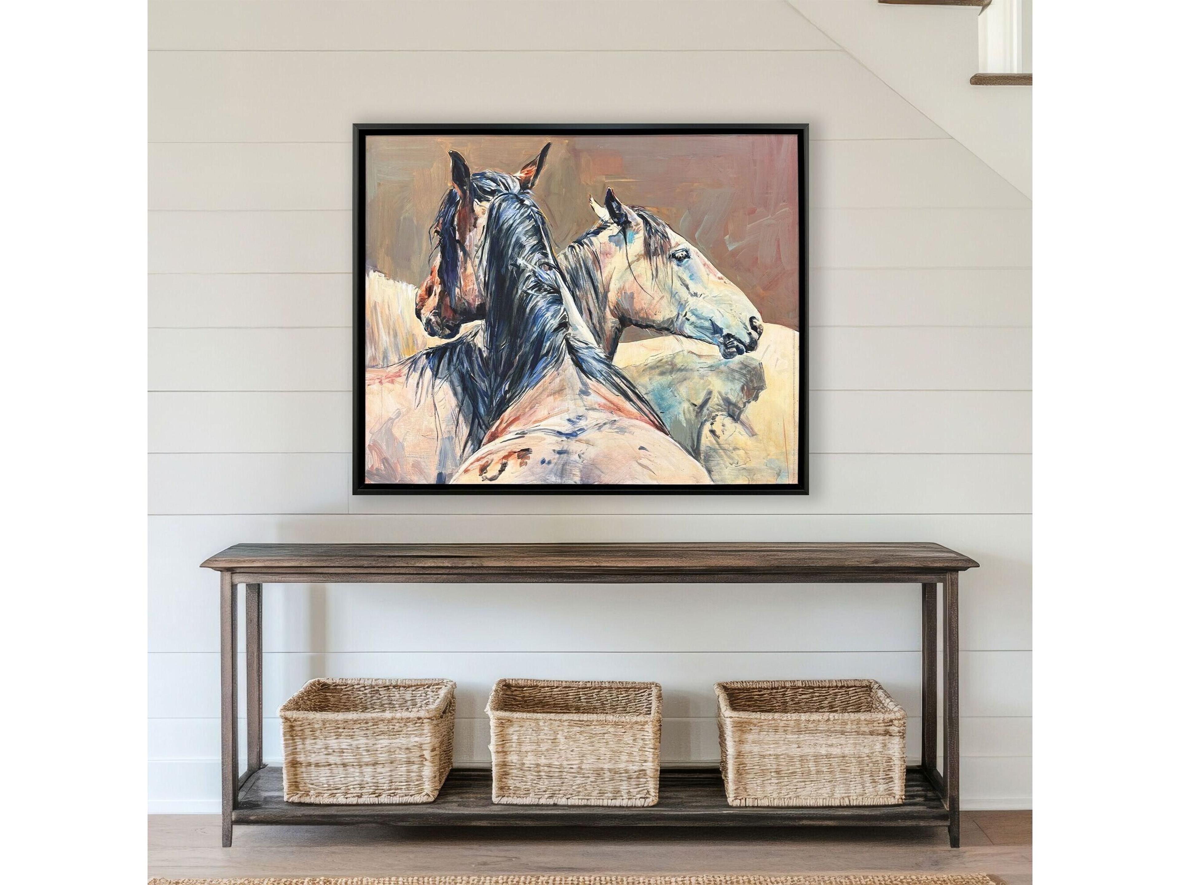 Paragon Shades of Gray Canvas Wall Art