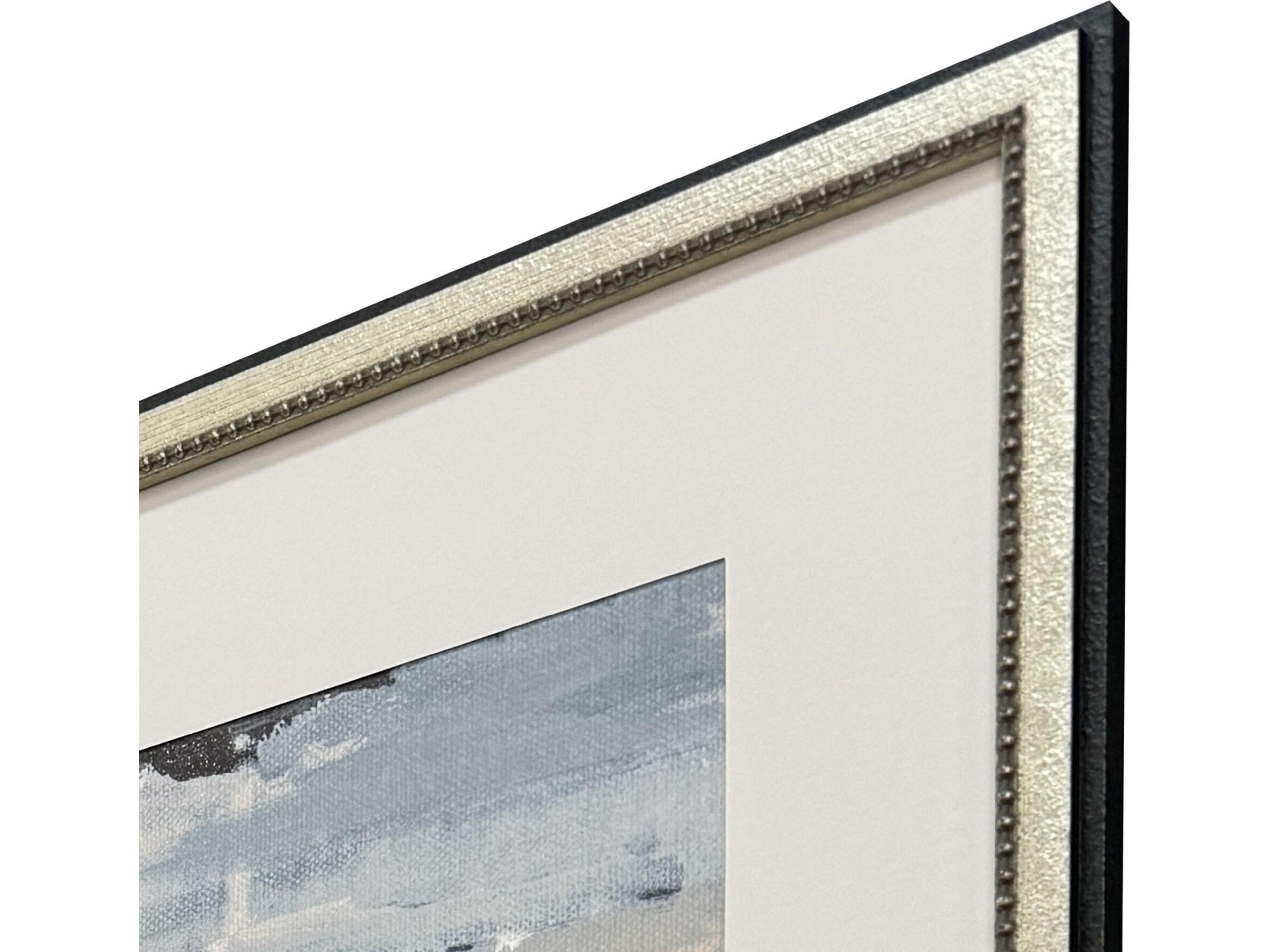 Paragon Splendid Blues Framed Art - Set of 4