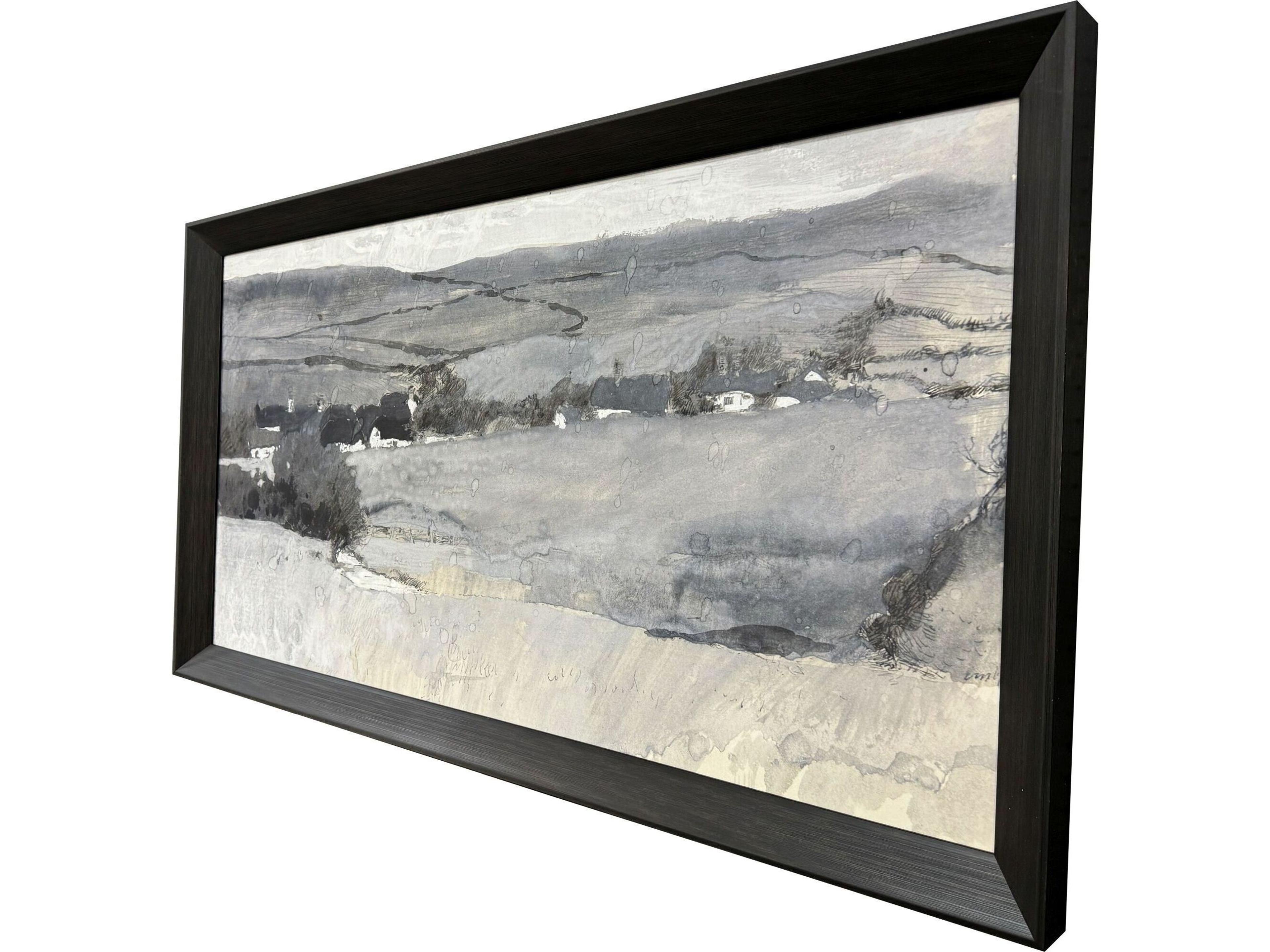 Paragon Misty Landscape Framed Art