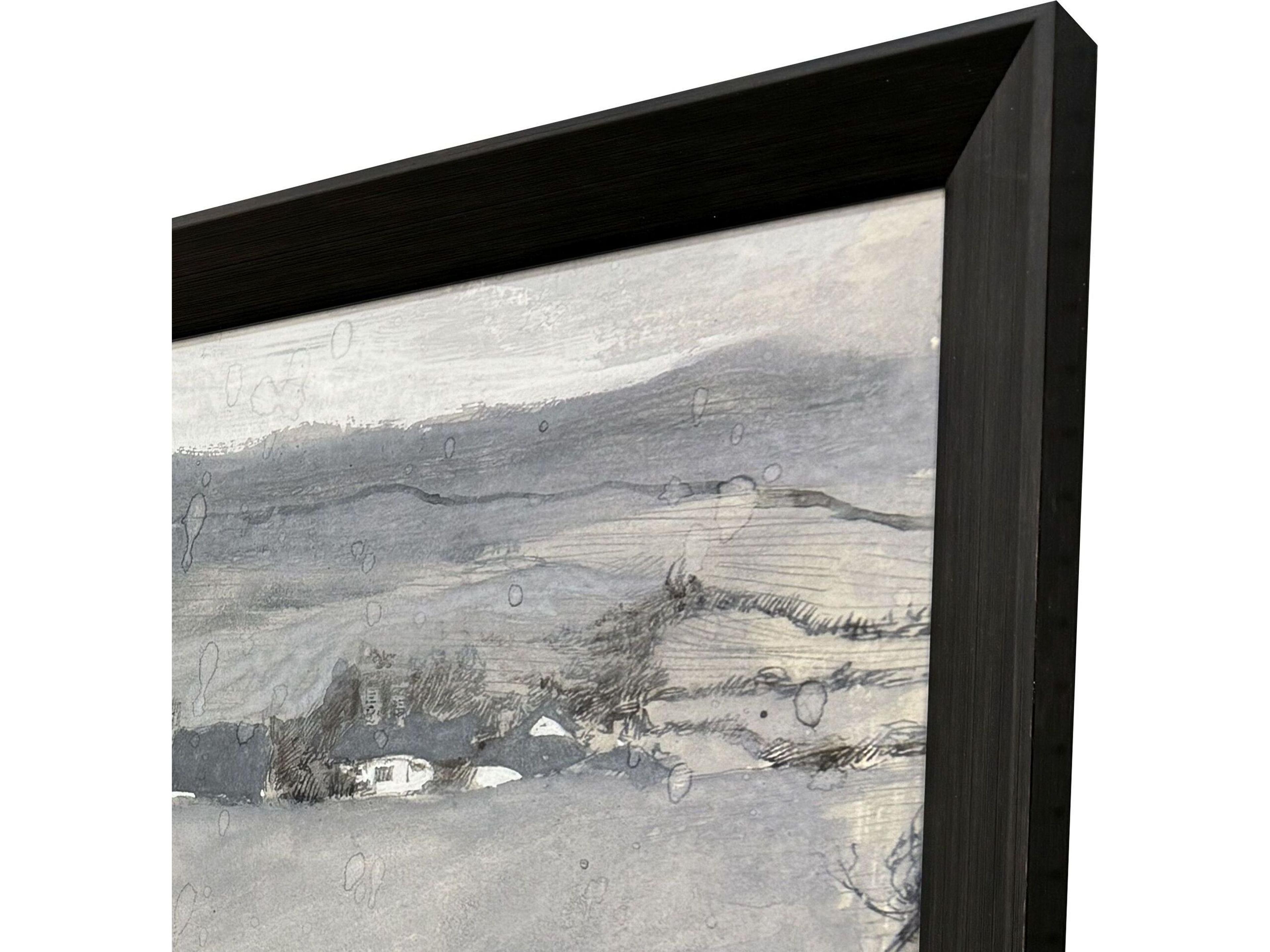 Paragon Misty Landscape Framed Art
