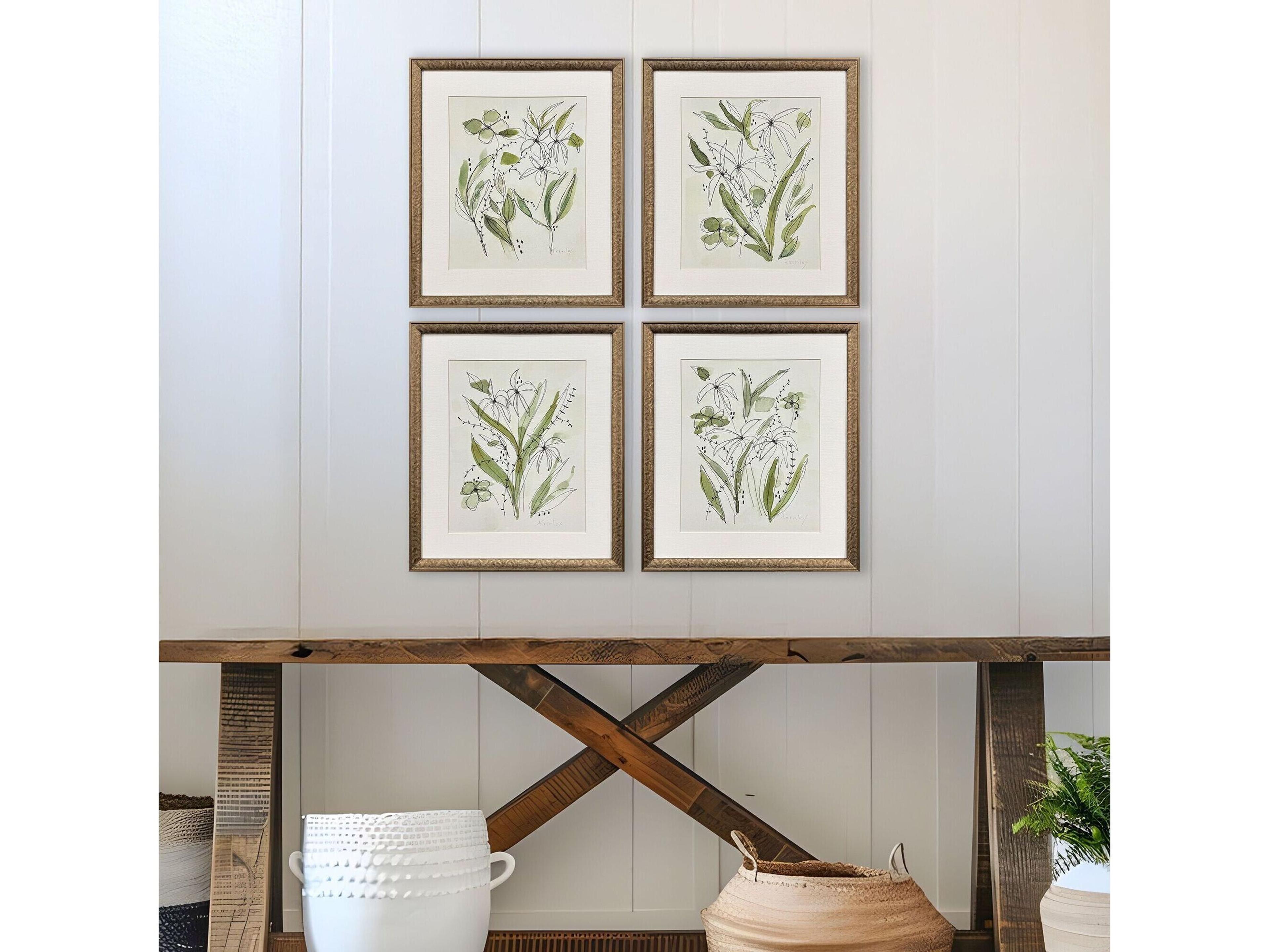 Paragon Bliss Framed Art - Set of 4