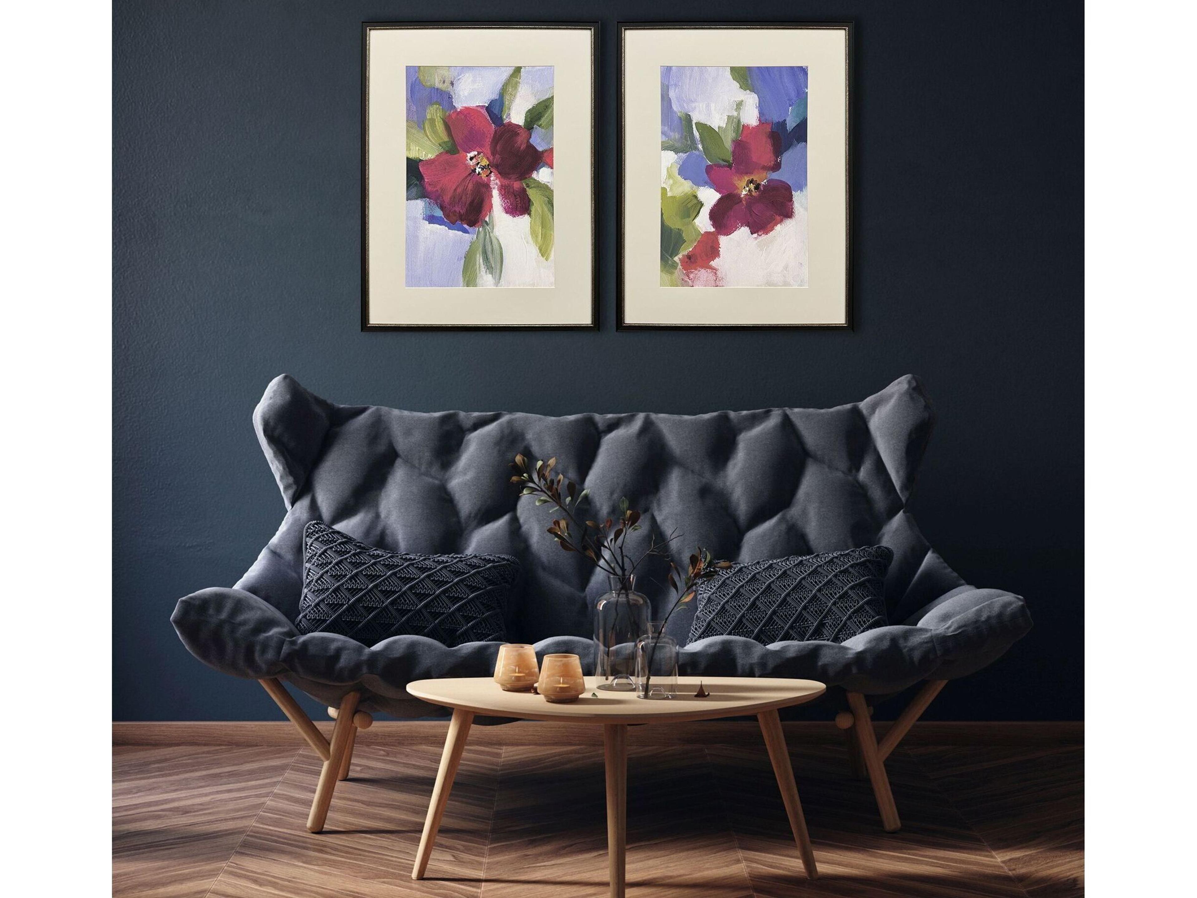 Paragon Modern Fleur Framed Art - Set of 2