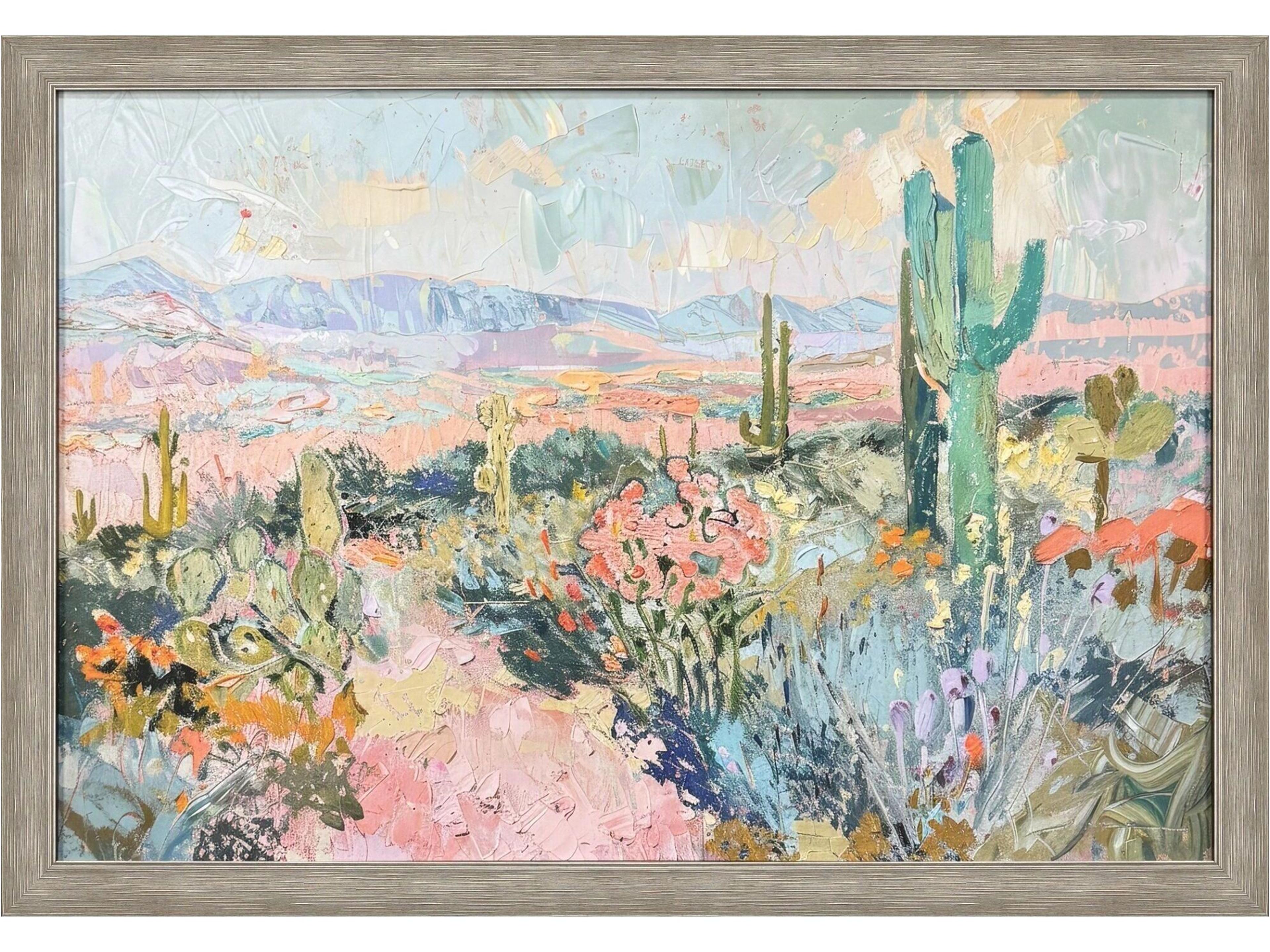 Paragon Pastel Desert Framed Art