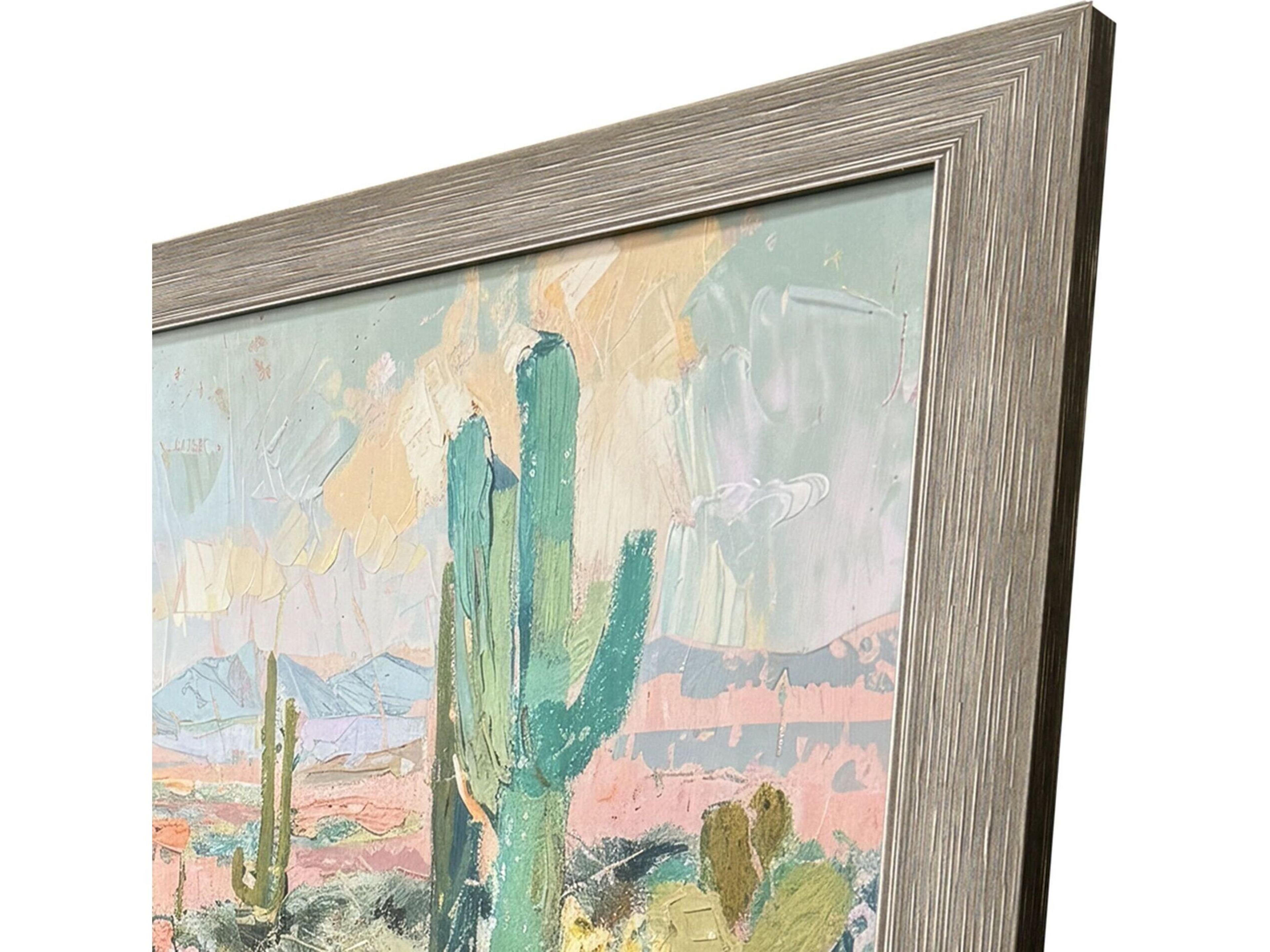 Paragon Pastel Desert Framed Art