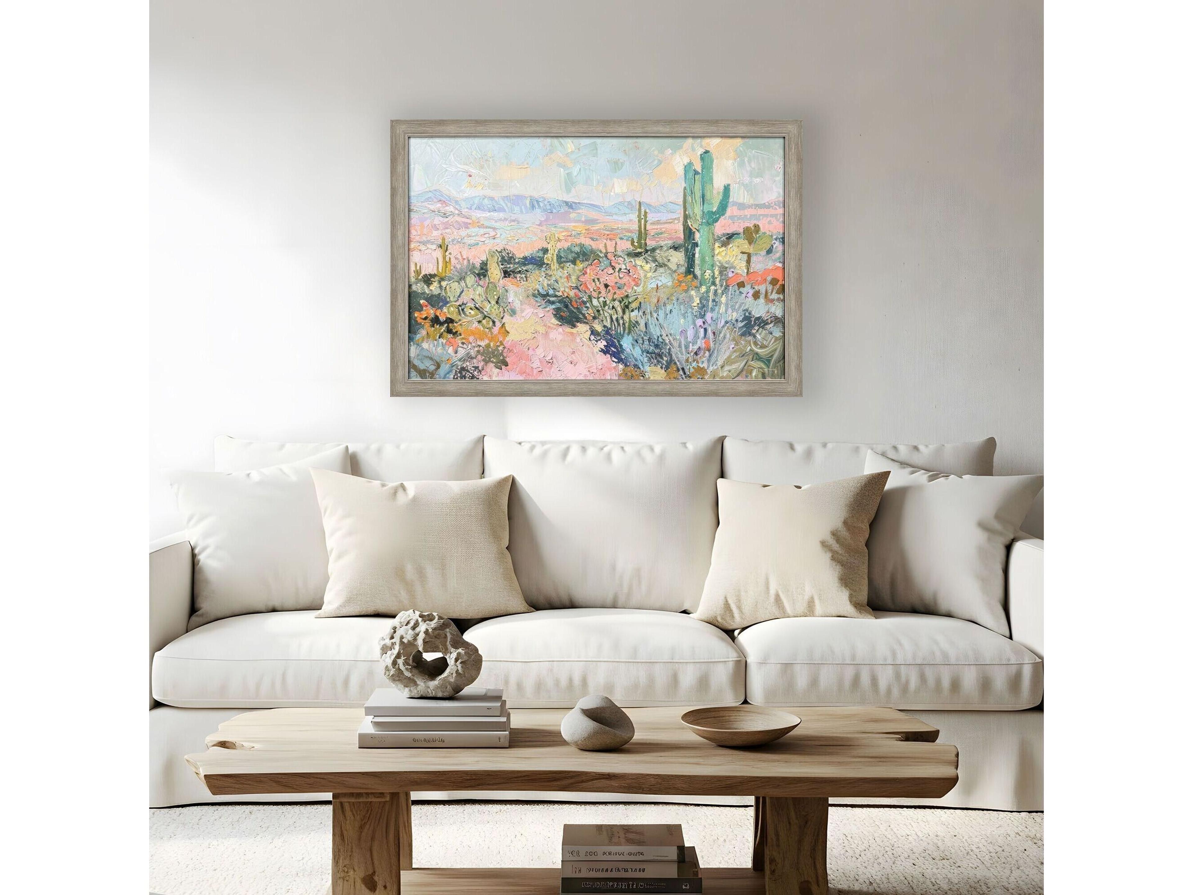 Paragon Pastel Desert Framed Art