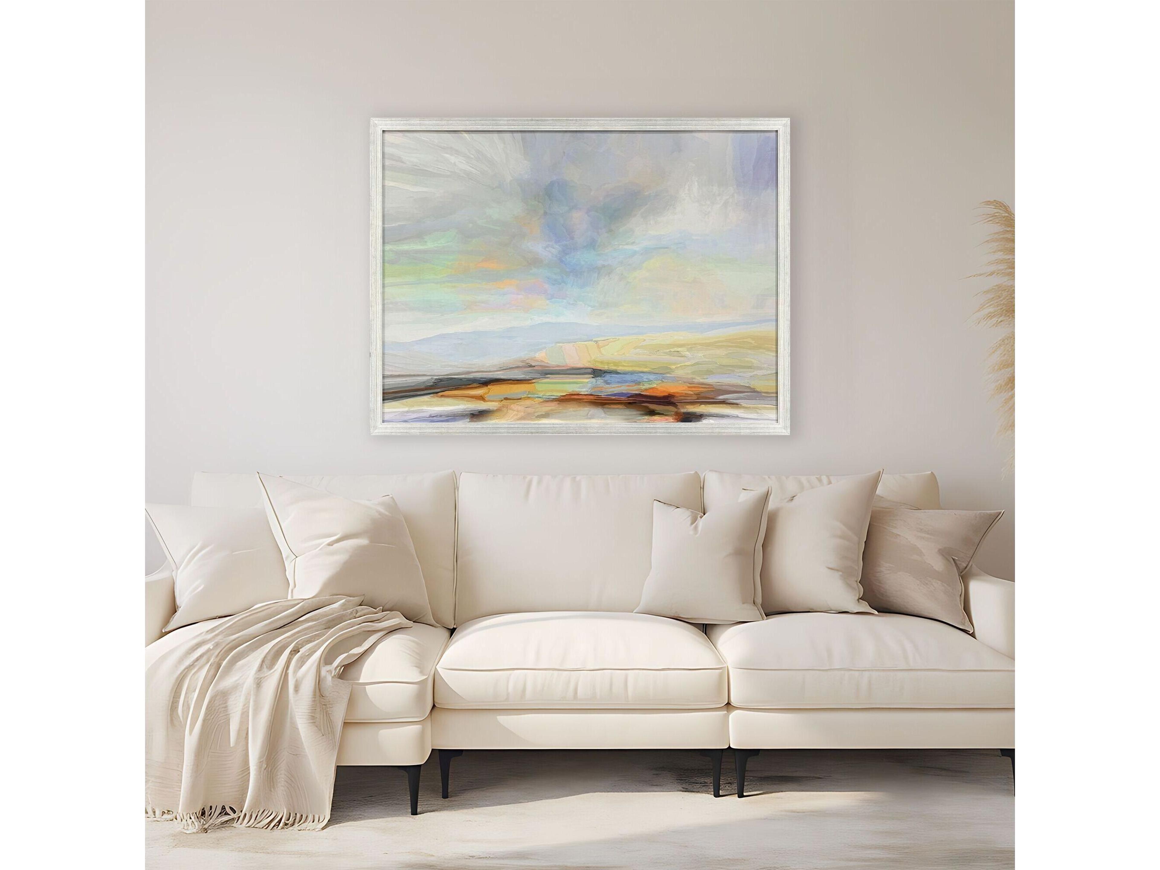 Paragon Blue Sky 4 Framed Art