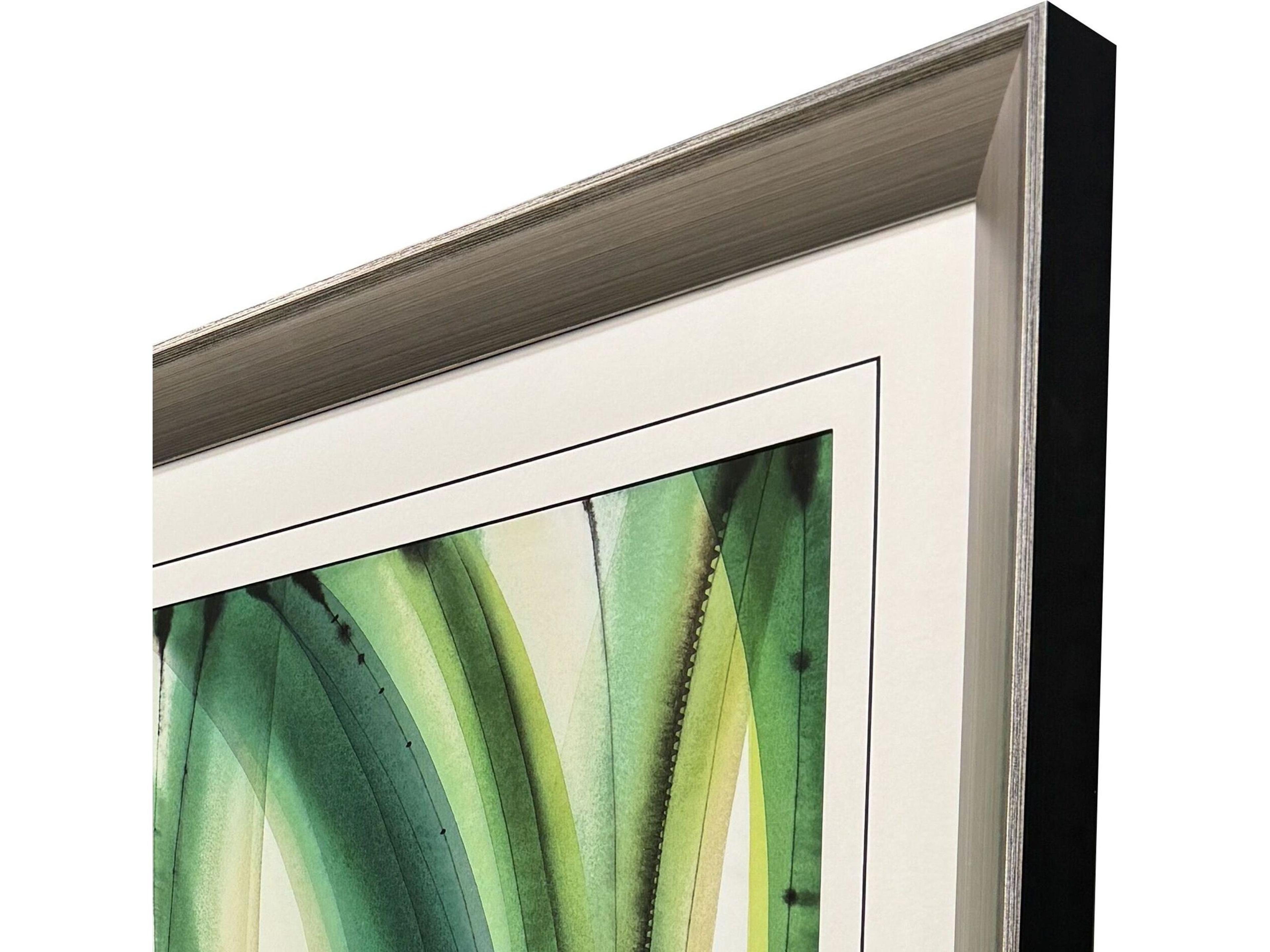 Paragon Viridian 3 Framed Art