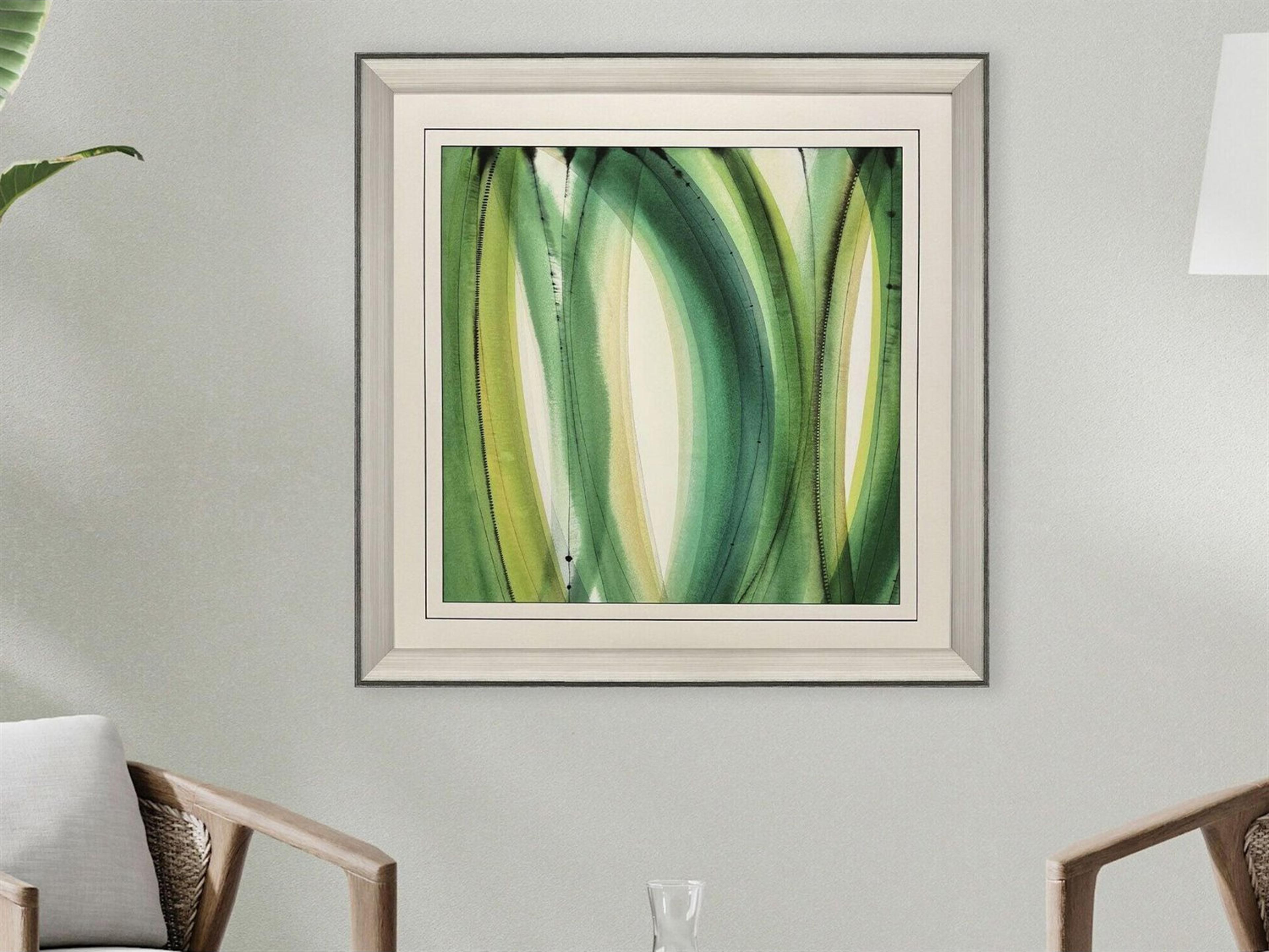 Paragon Viridian 3 Framed Art