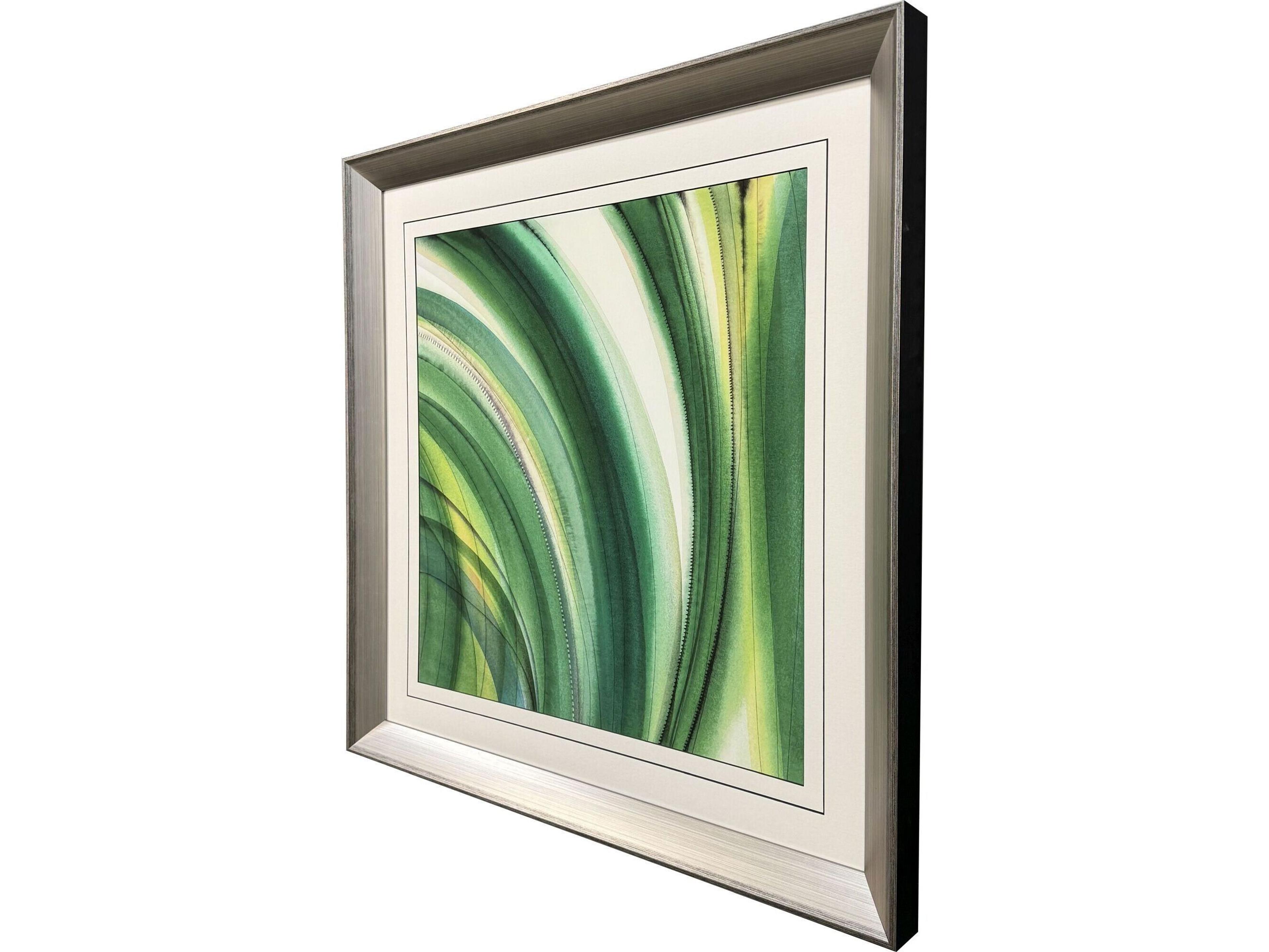 Paragon Viridian 4 Framed Art