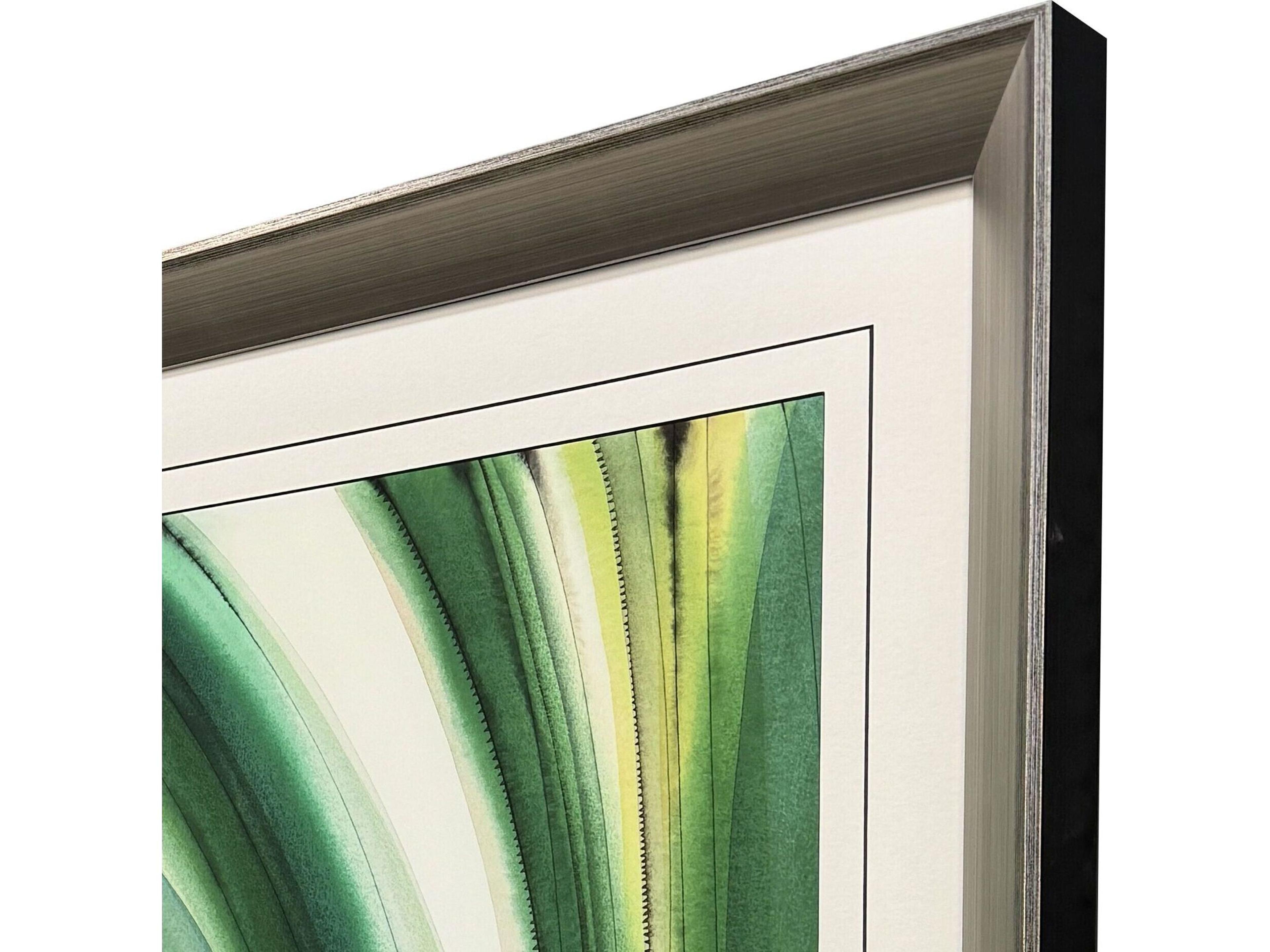 Paragon Viridian 4 Framed Art