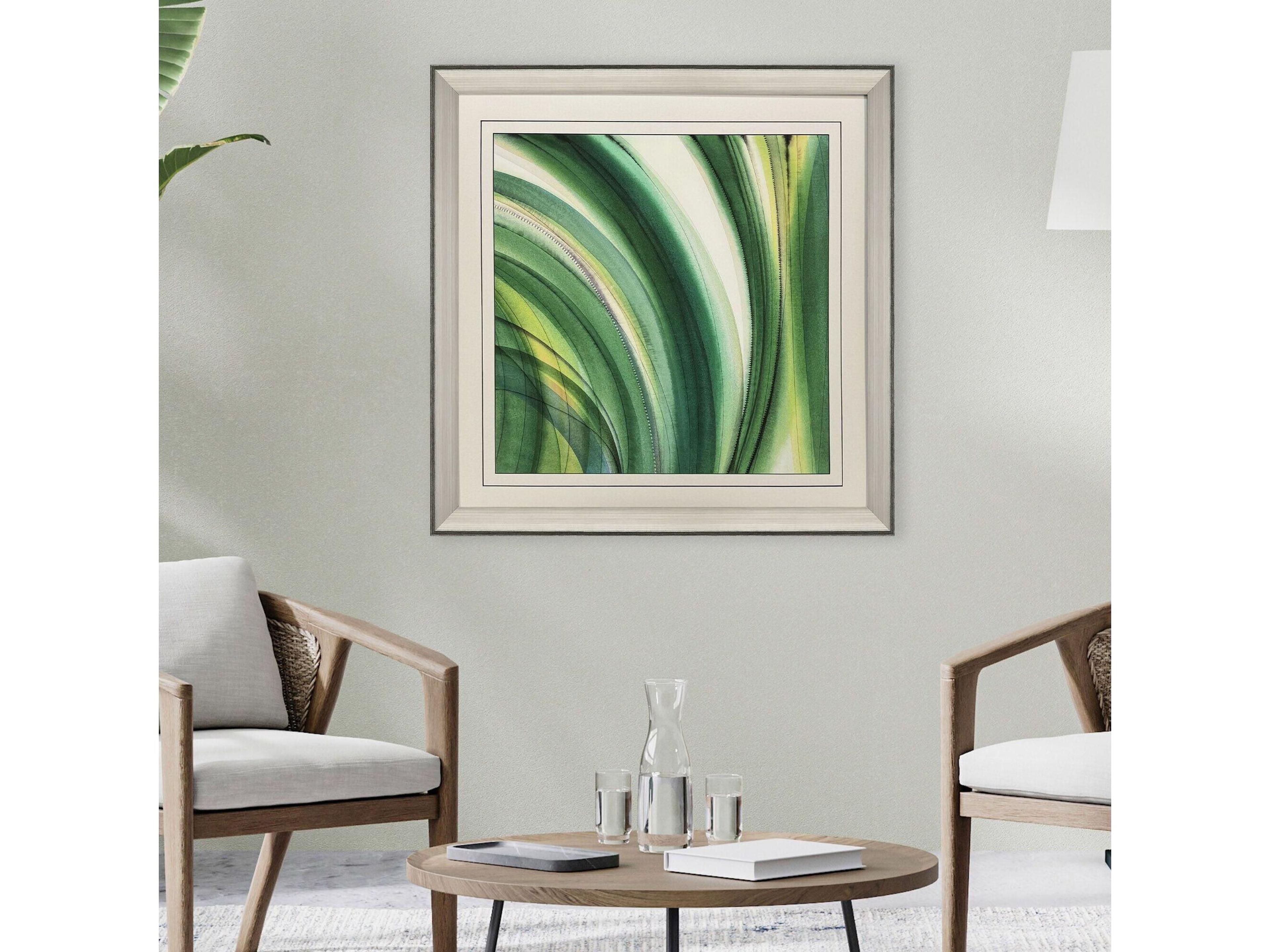 Paragon Viridian 4 Framed Art