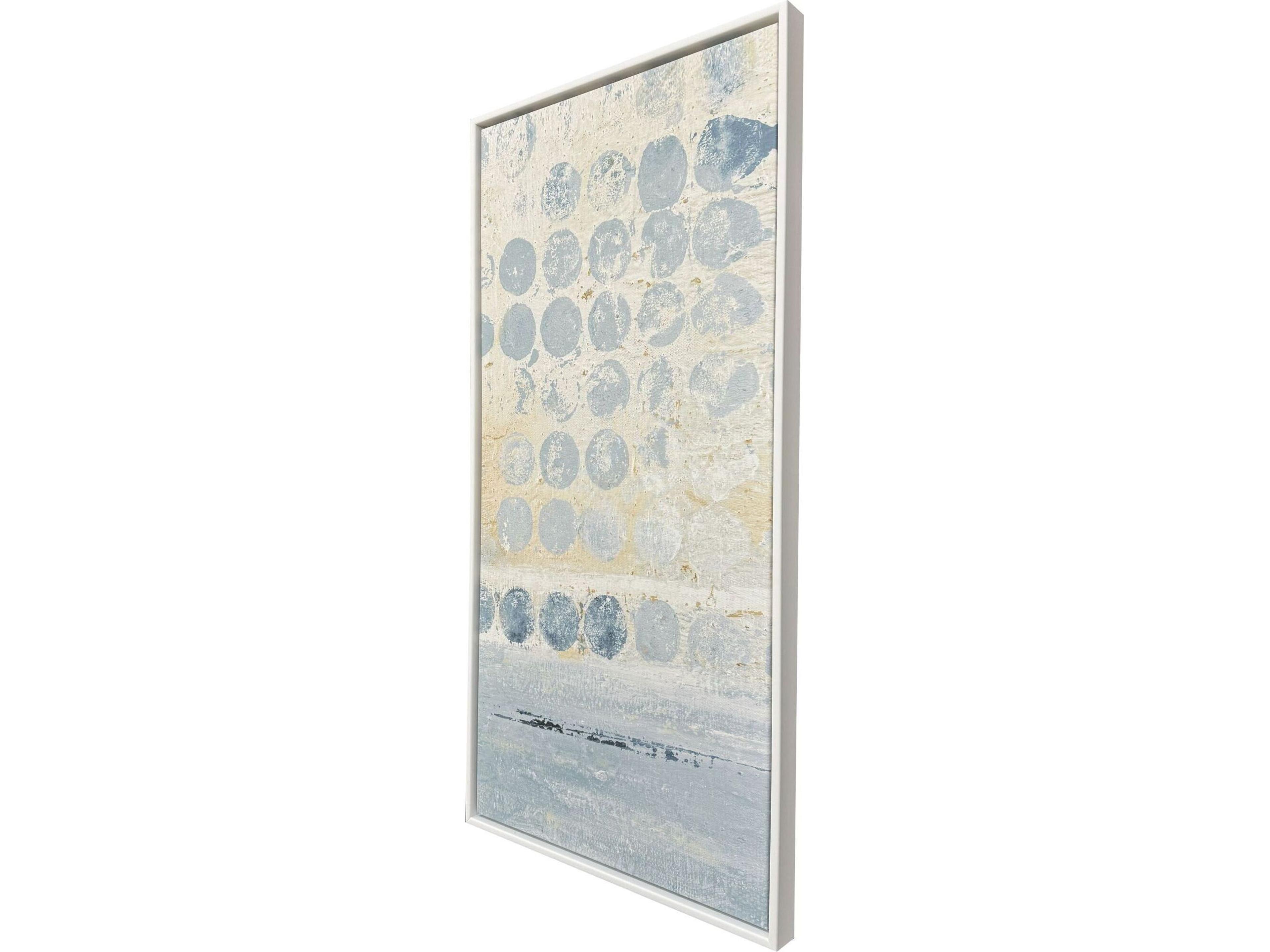 Paragon Blue Dots I Canvas Wall Art