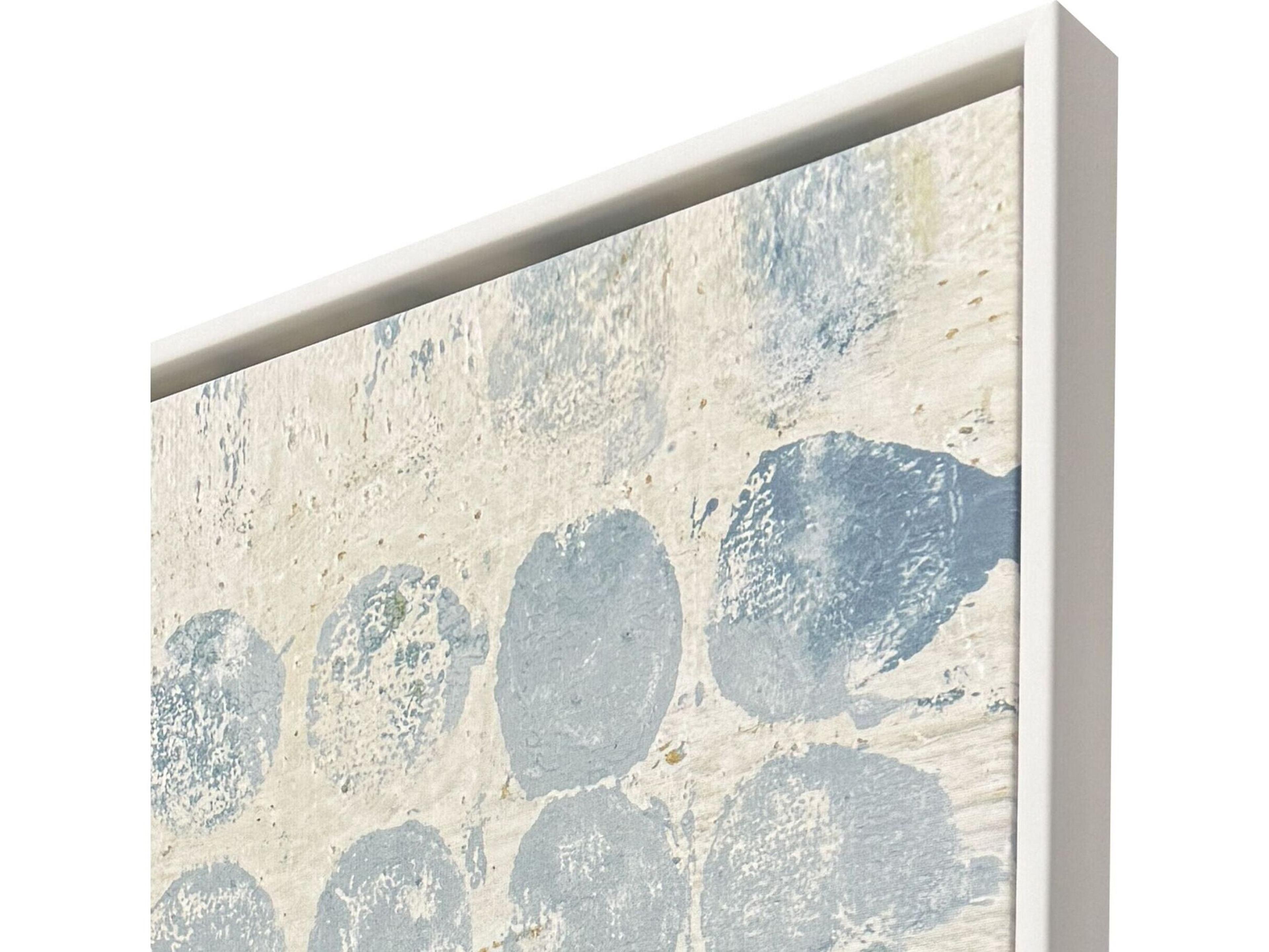 Paragon Blue Dots I Canvas Wall Art