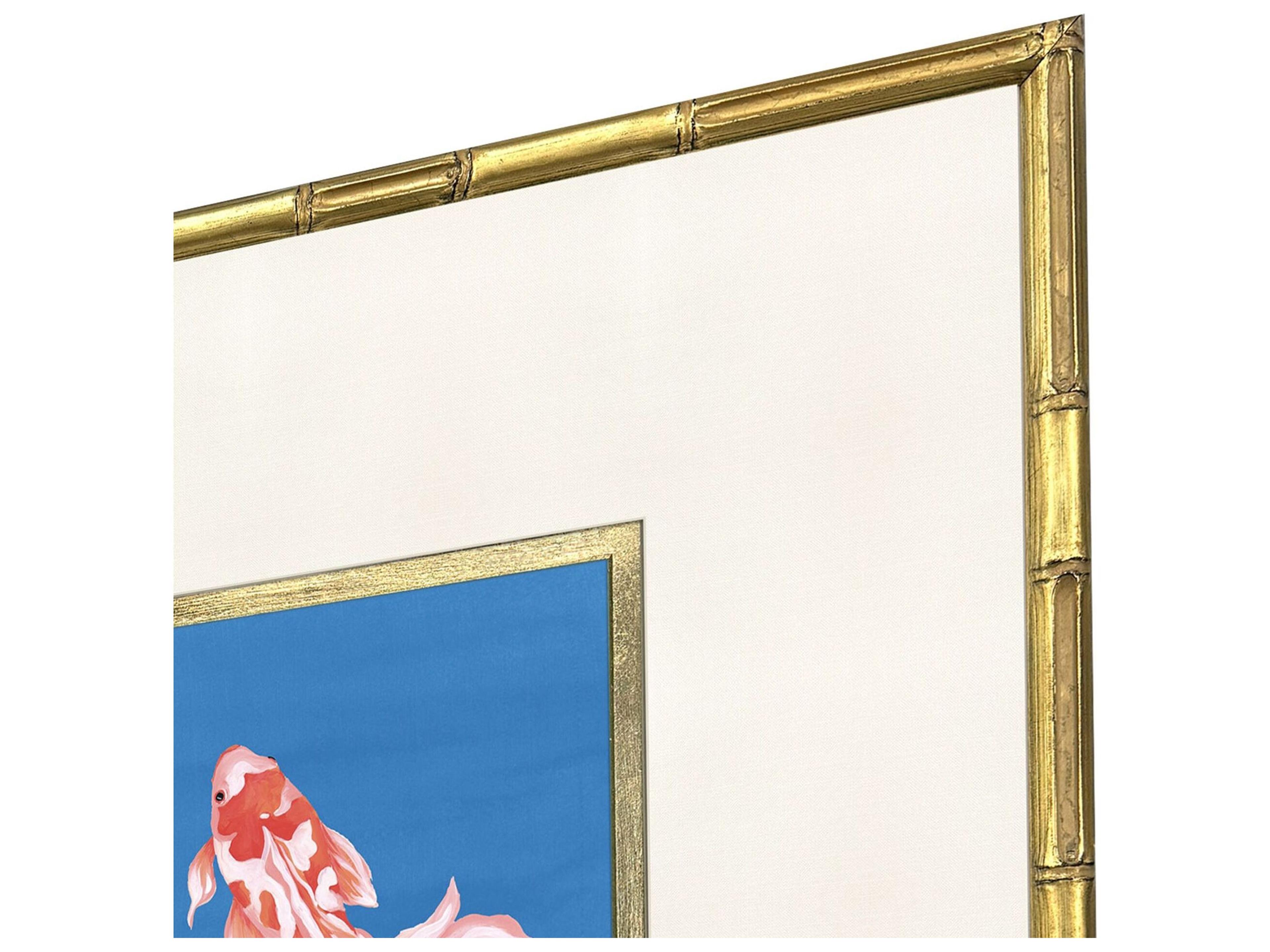 Paragon Colorful Koi Framed Art - Set of 4