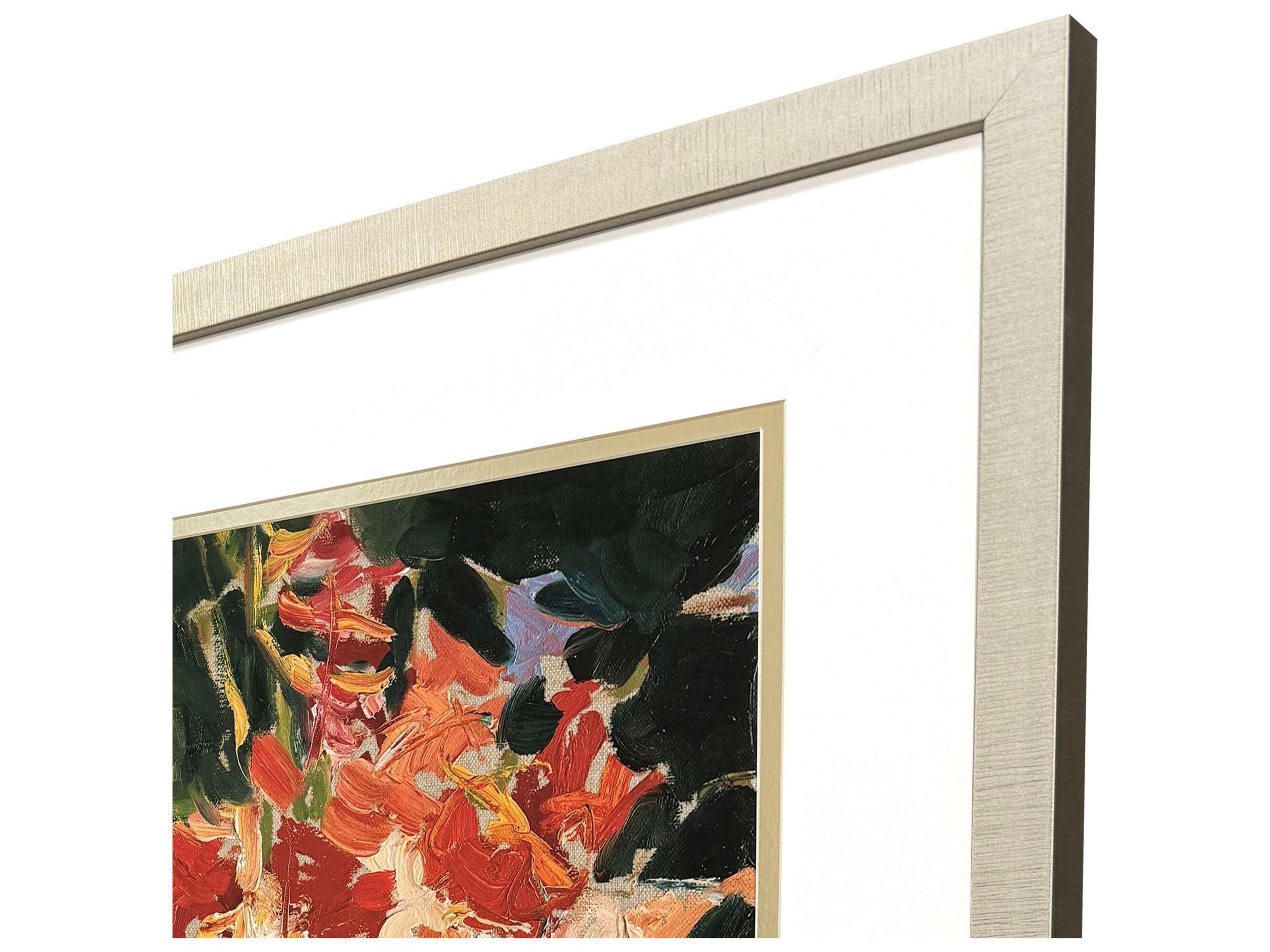 Paragon Cottage Flowers Framed Art