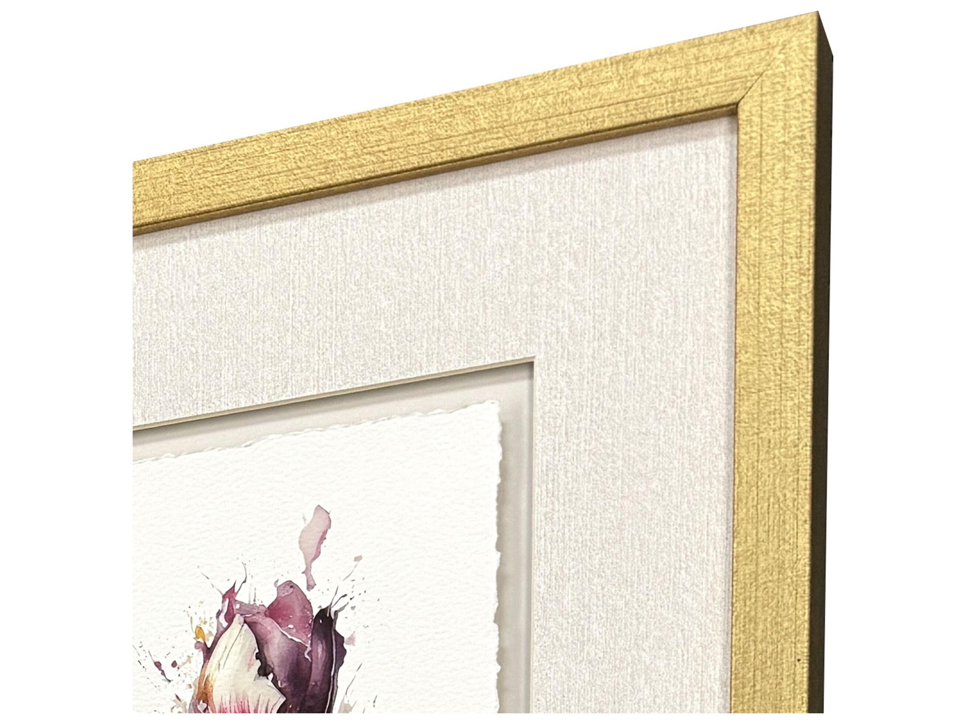 Paragon Fleurs Framed Art - Set of 4