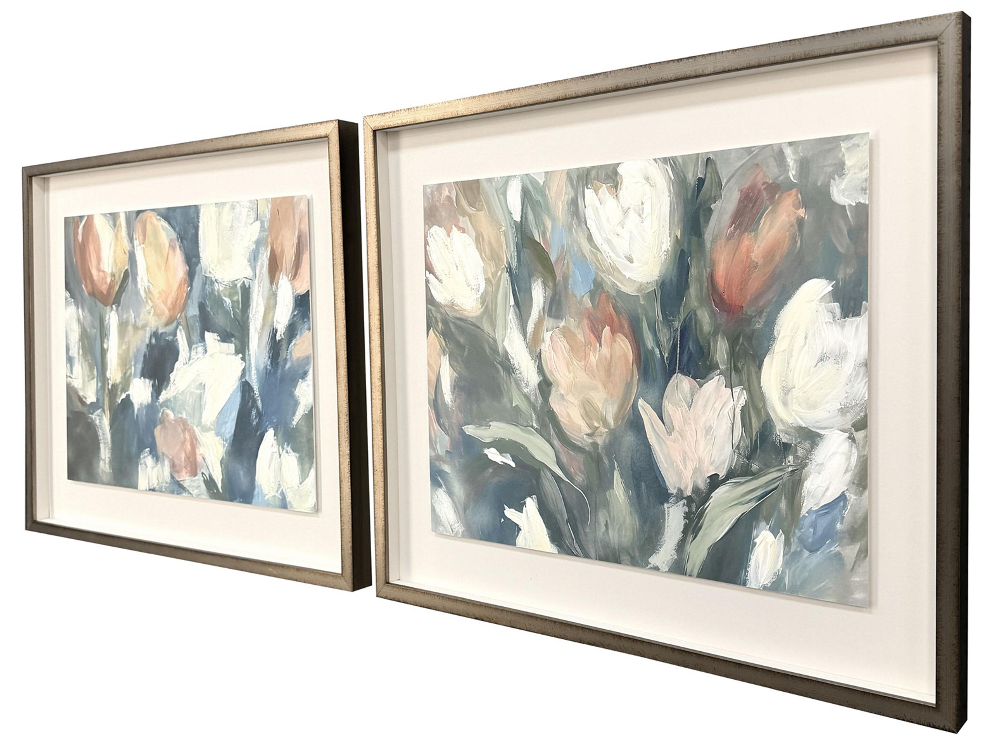 Paragon Tender Tulips Framed Art - Set of 2