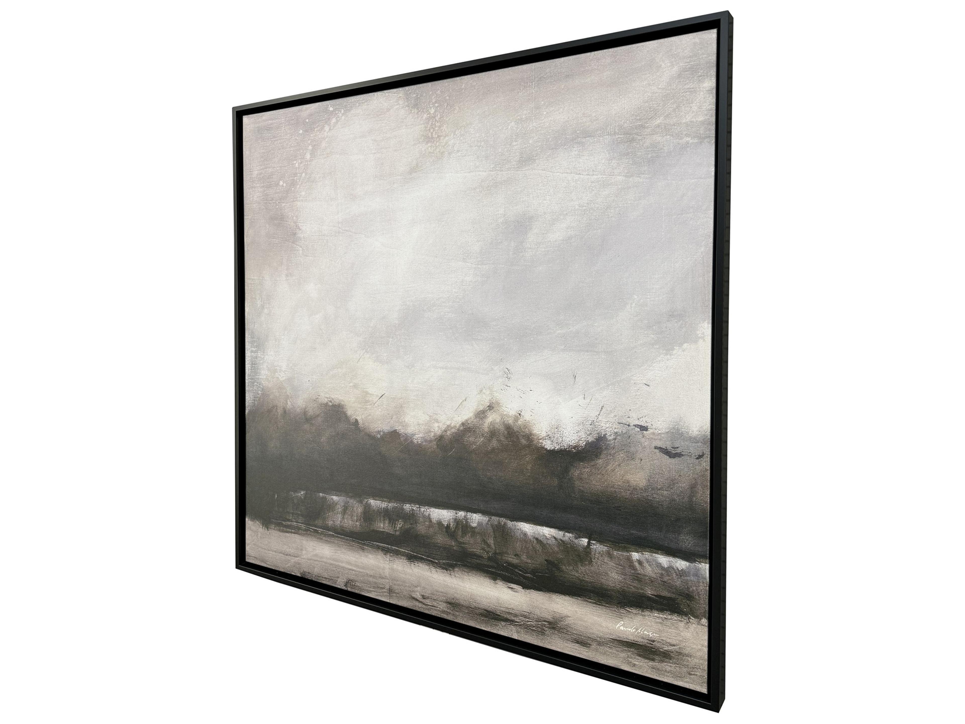 Paragon Along the Canal Canvas Wall Art