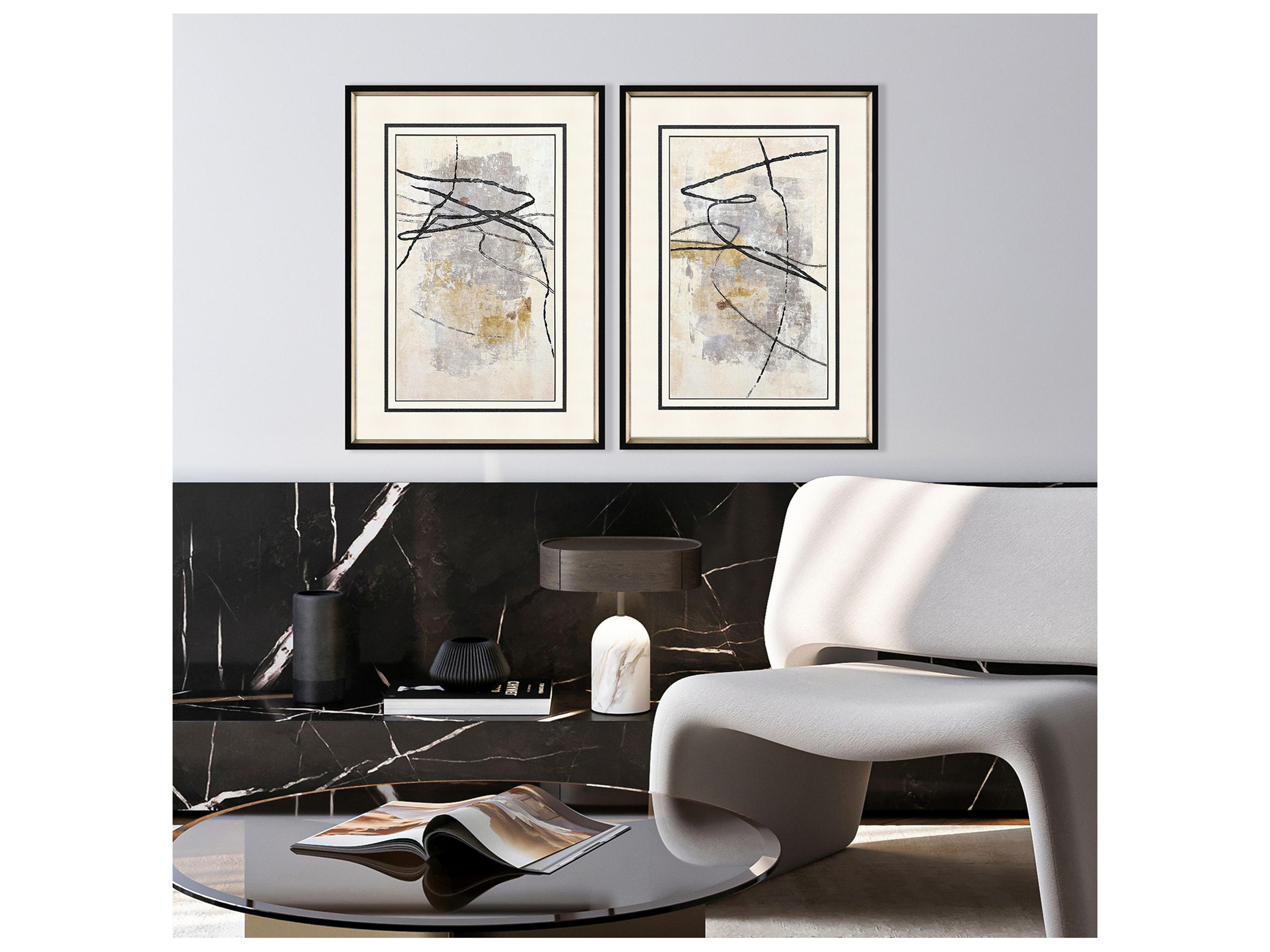 Paragon Tangle Framed Art - Set of 2