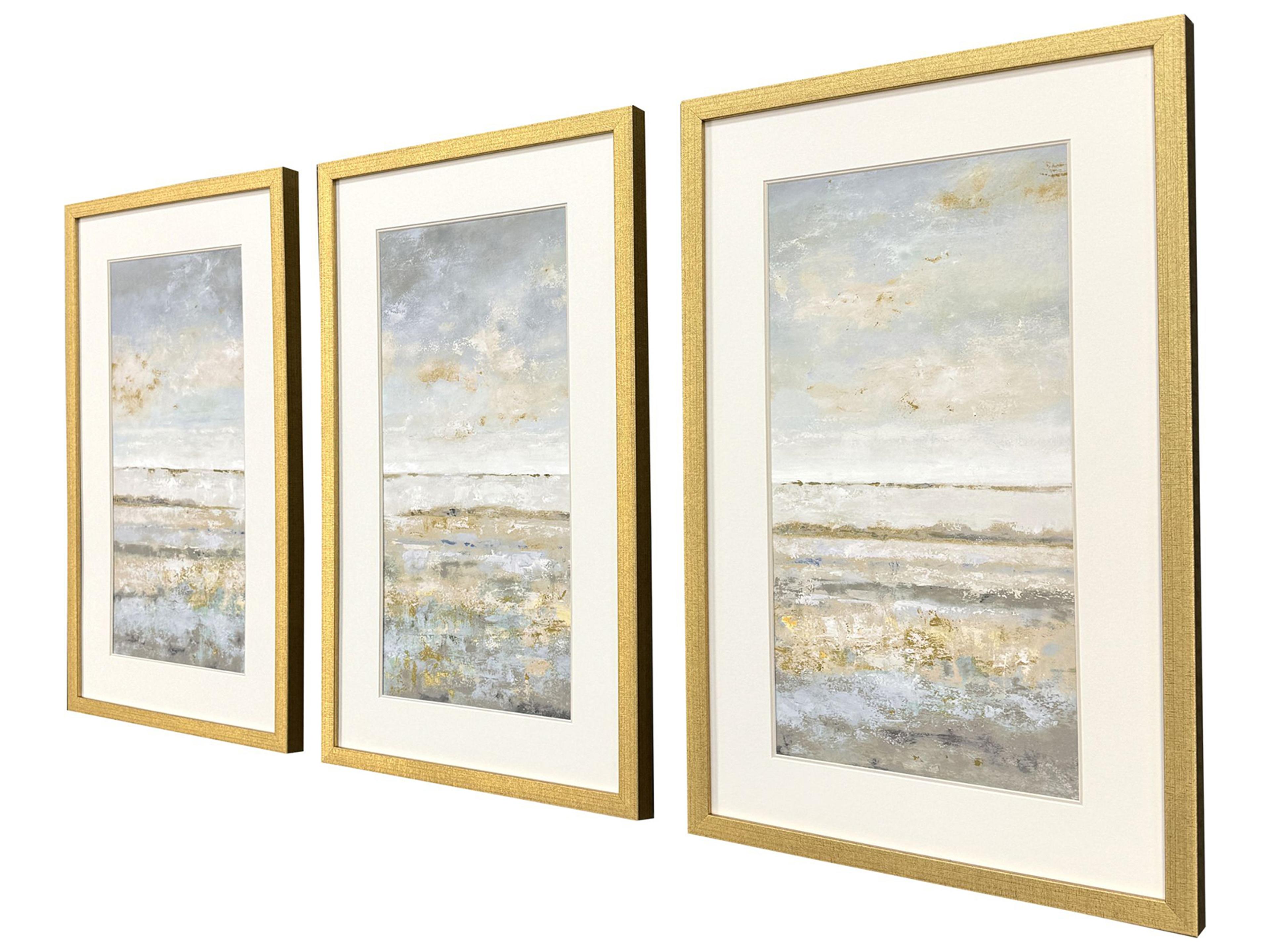 Paragon Sea Horizon Framed Art - Set of 3