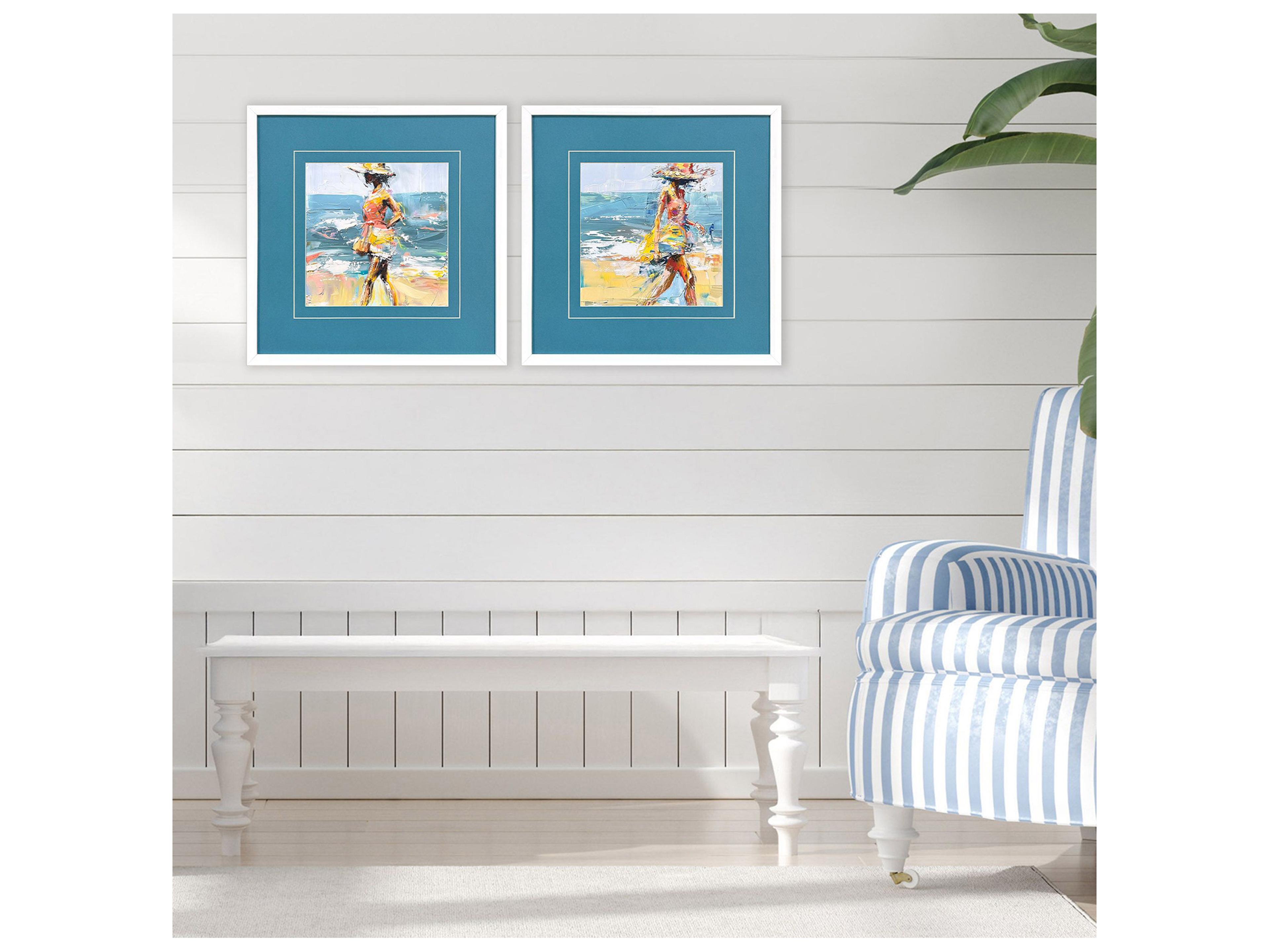 Paragon Beach Breeze Framed Art - Set of 2