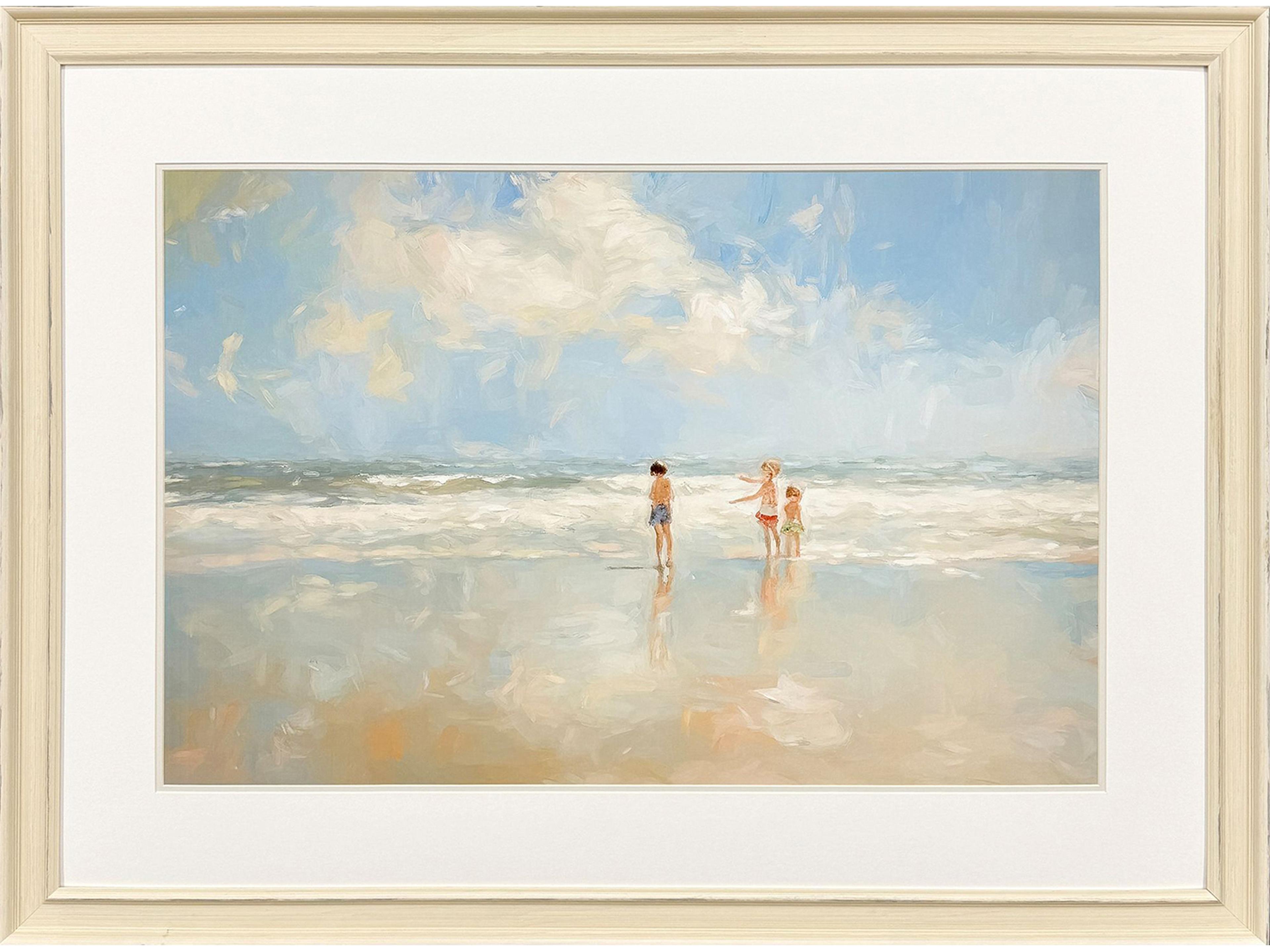 Paragon Beach Play Date Framed Art
