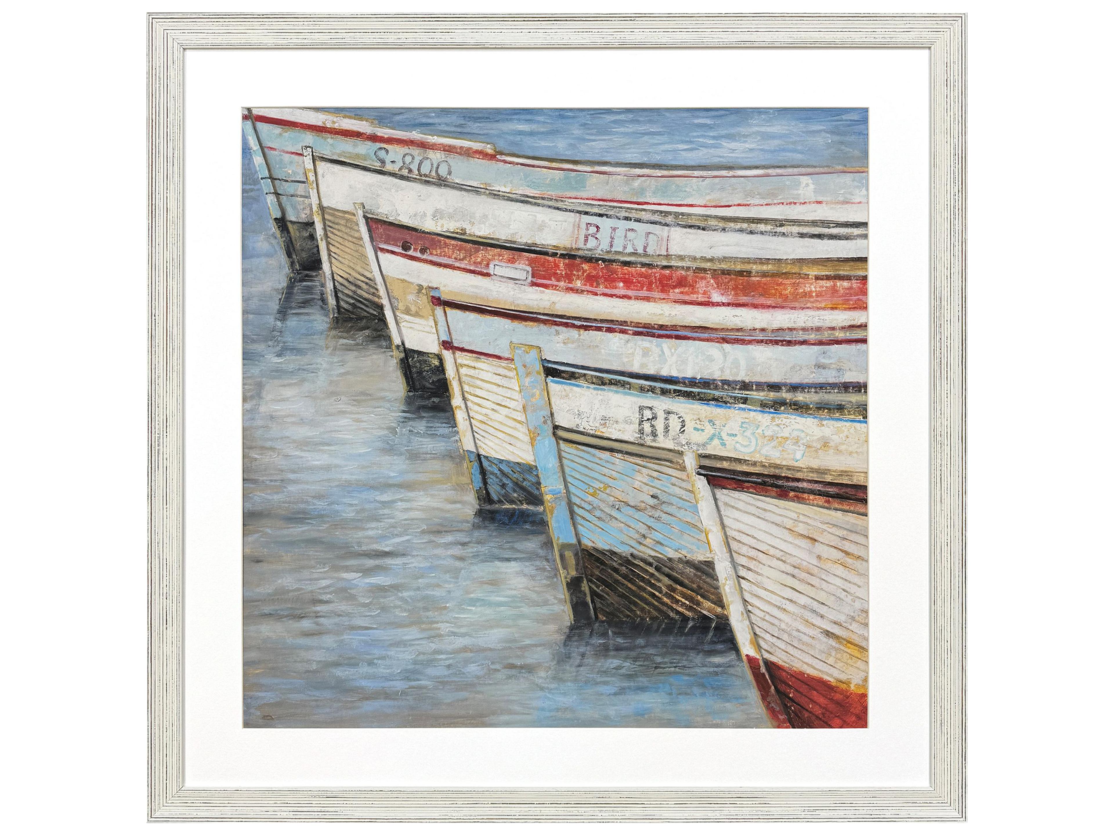 Rowboats Framed Art