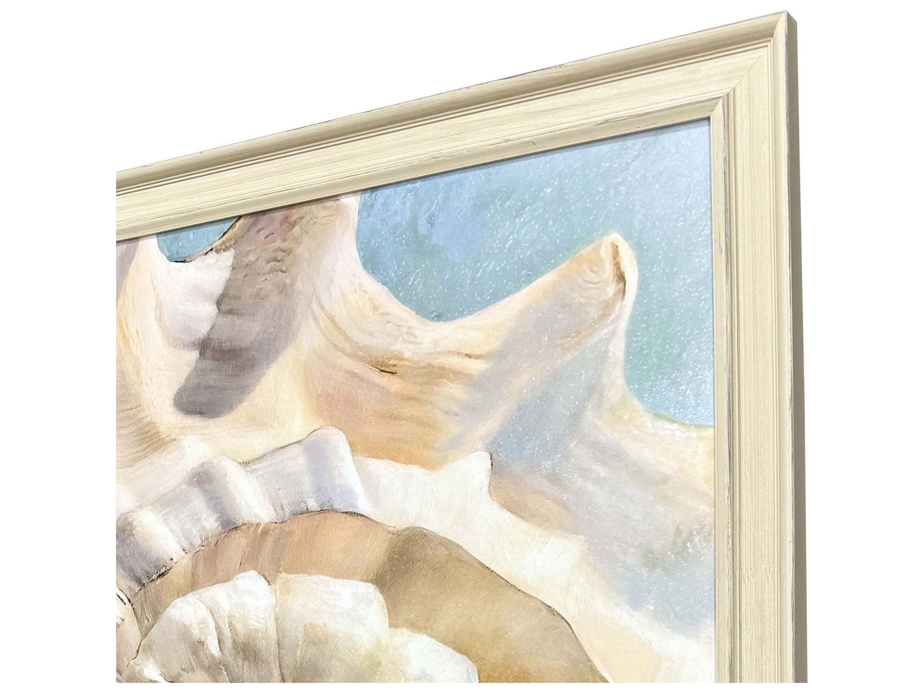 Paragon Center Shell Framed Art