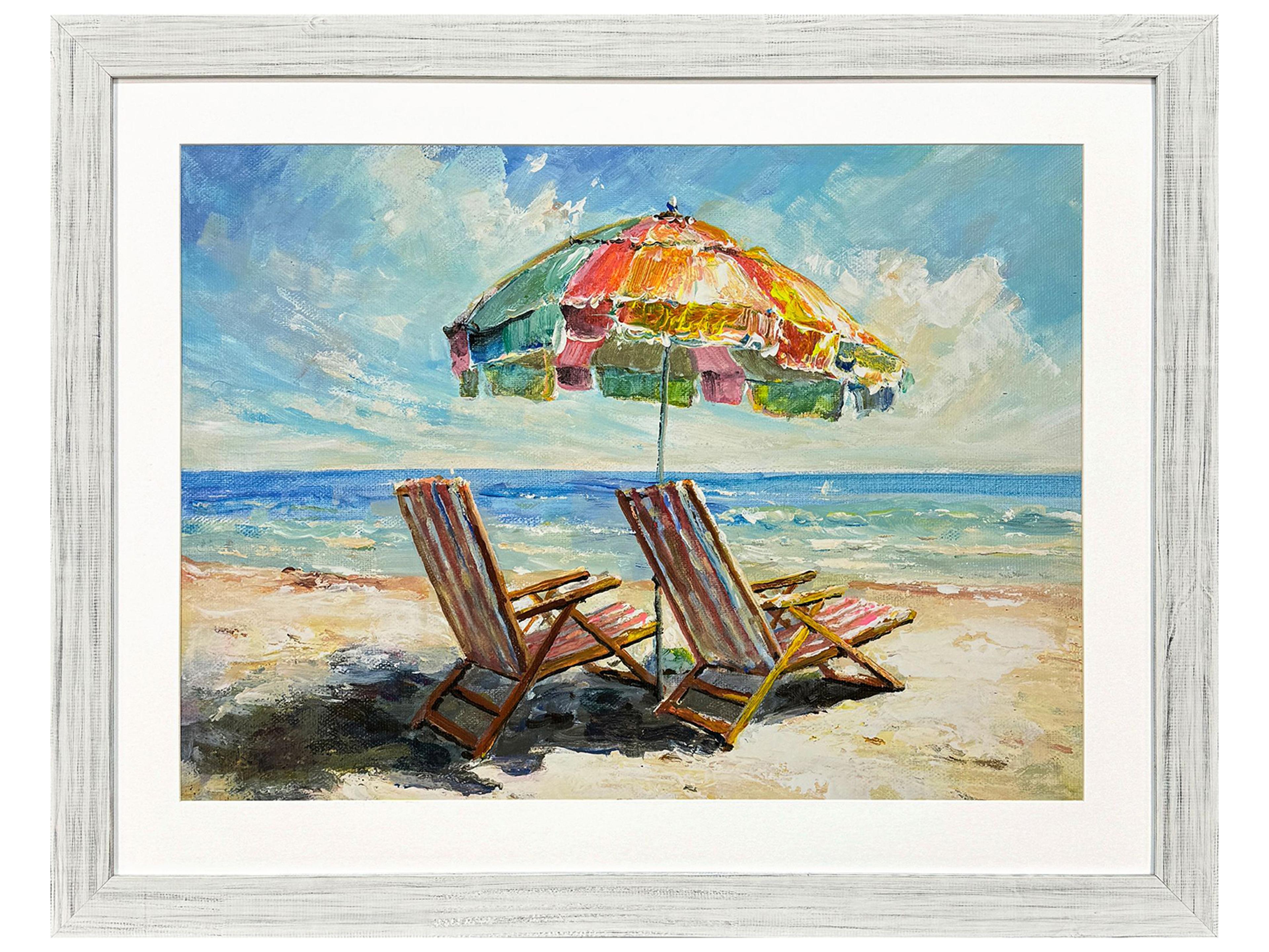 Paragon Beach Vibe Framed Art