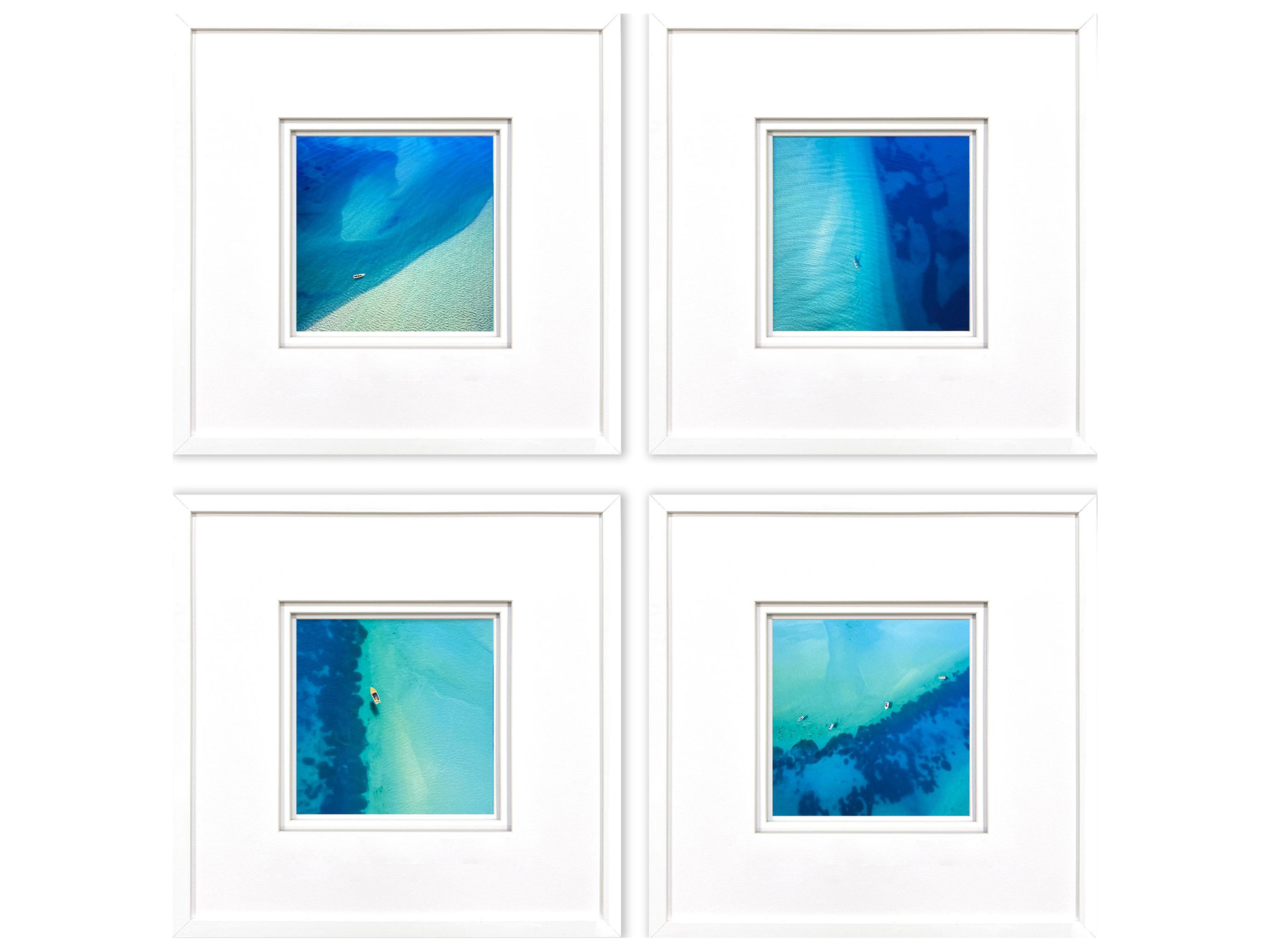 Nature From Above Framed Art - Set of 4