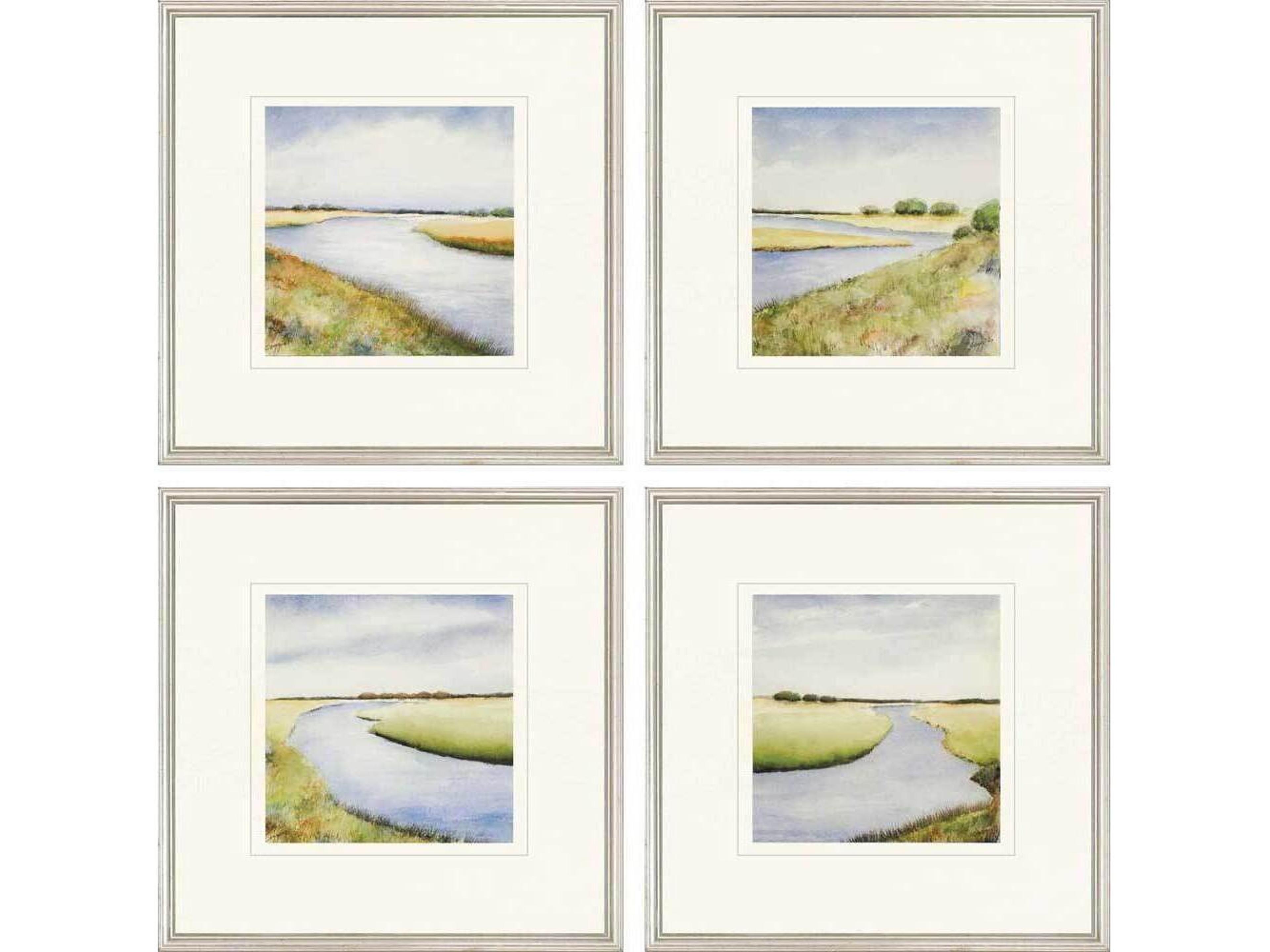 Landscapes Marsh Wall Art Set of 4