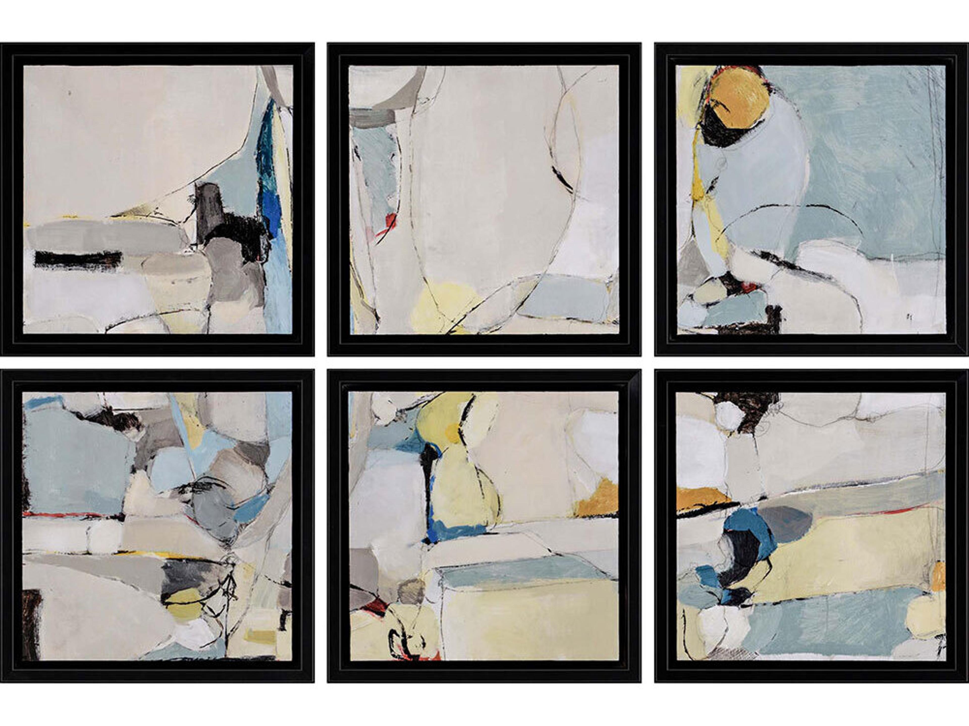 Paragon Abstract Let's Play Wall Art Set of 6