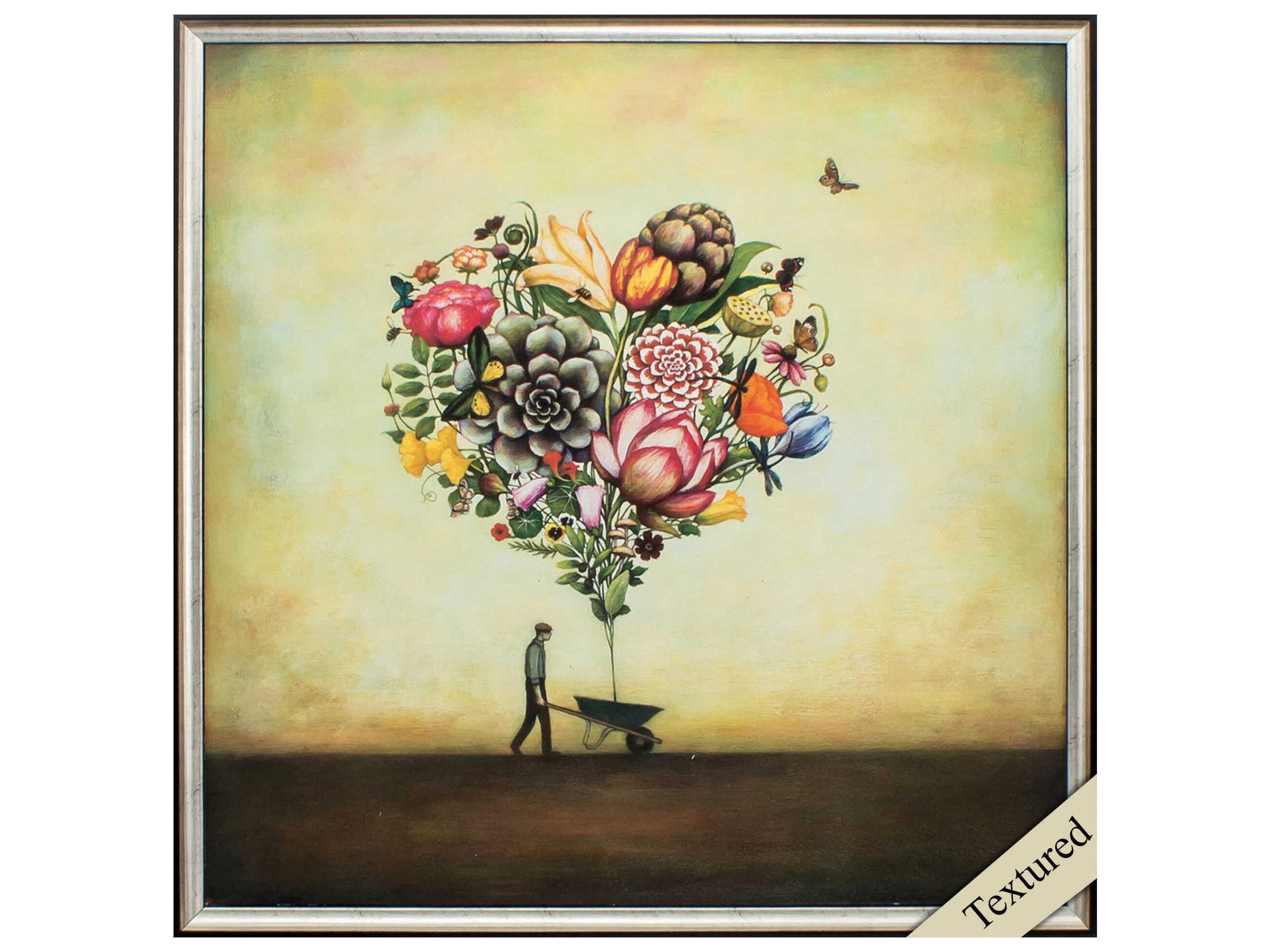 Paragon Florals Big Heart Botany Wall Art