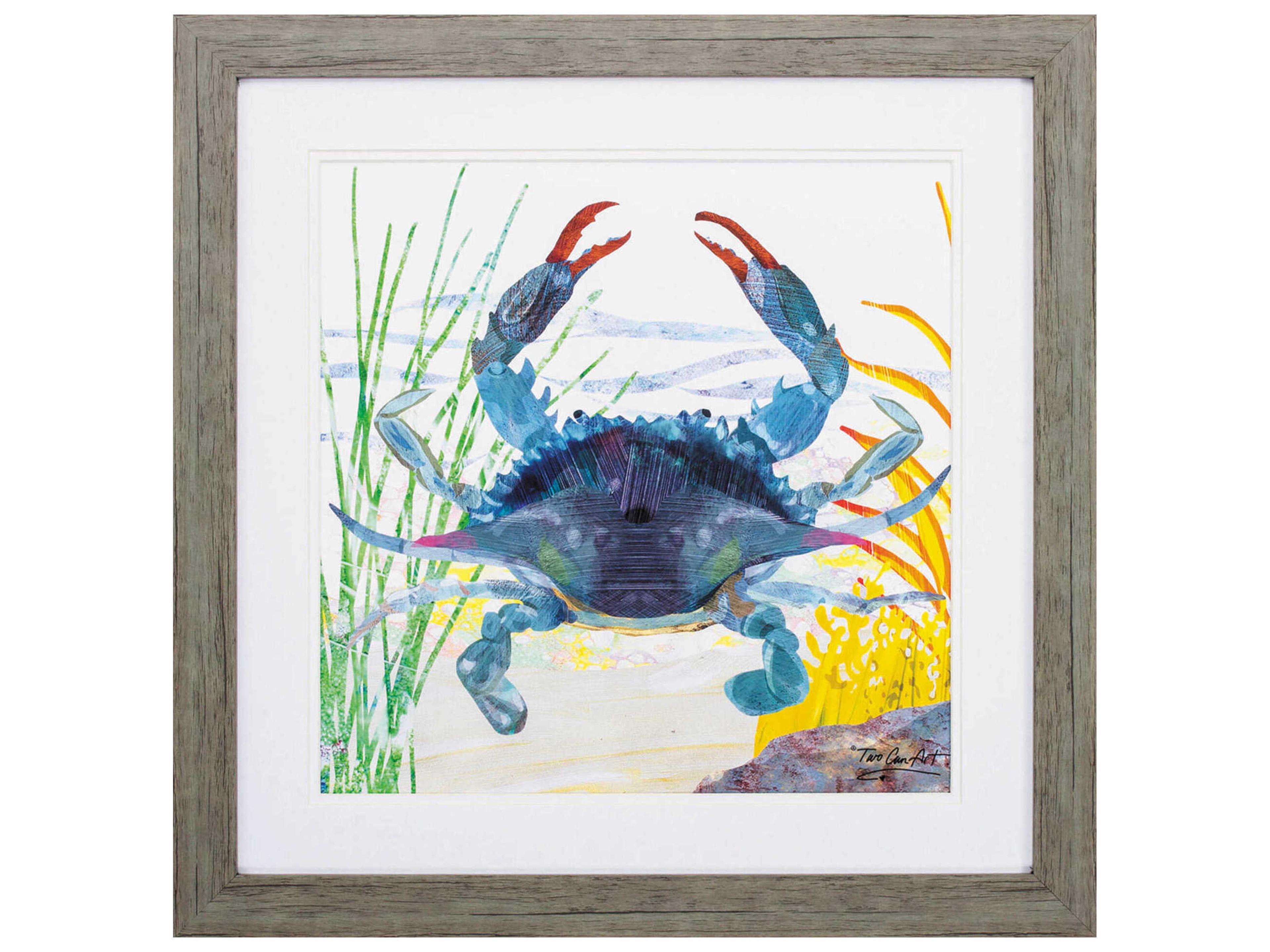 Waterside Sea Creature Crab Wall Art