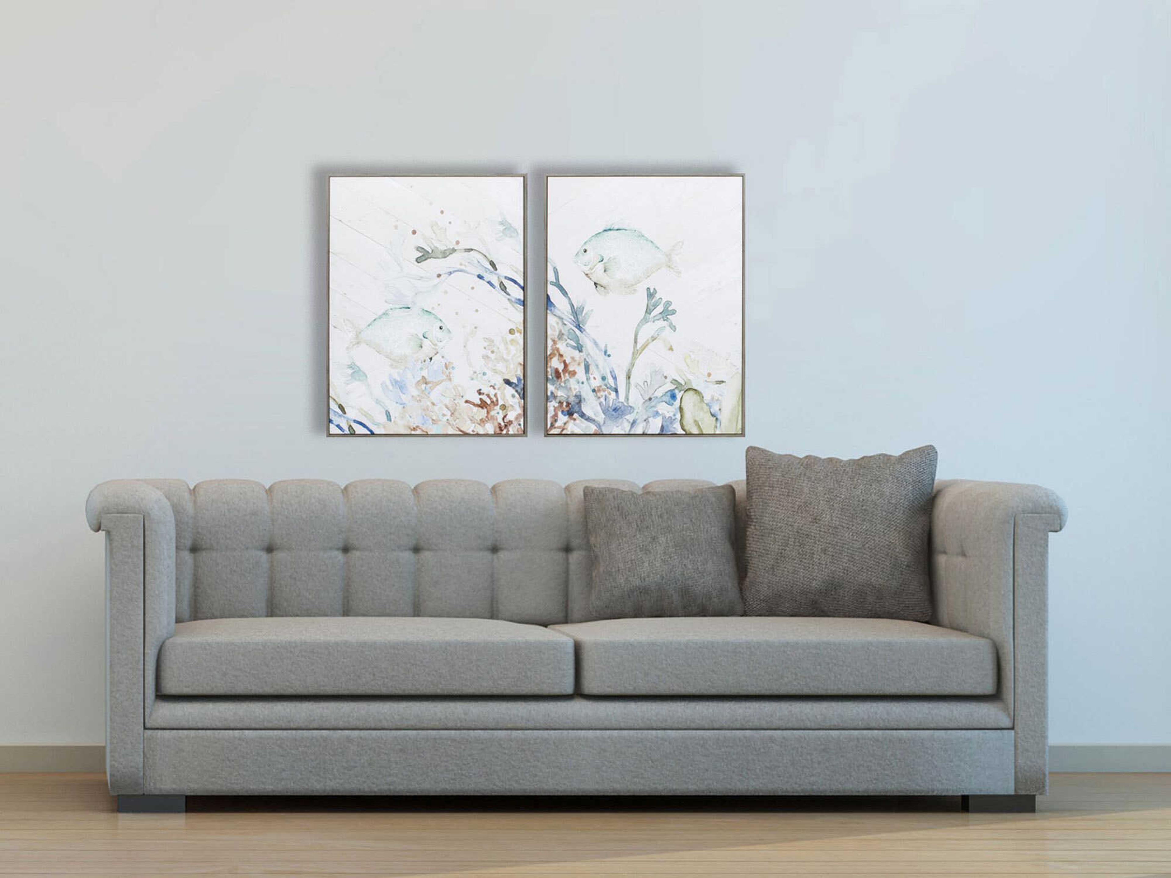 Paragon Waterside Under the Sea Wall Art Set of 2