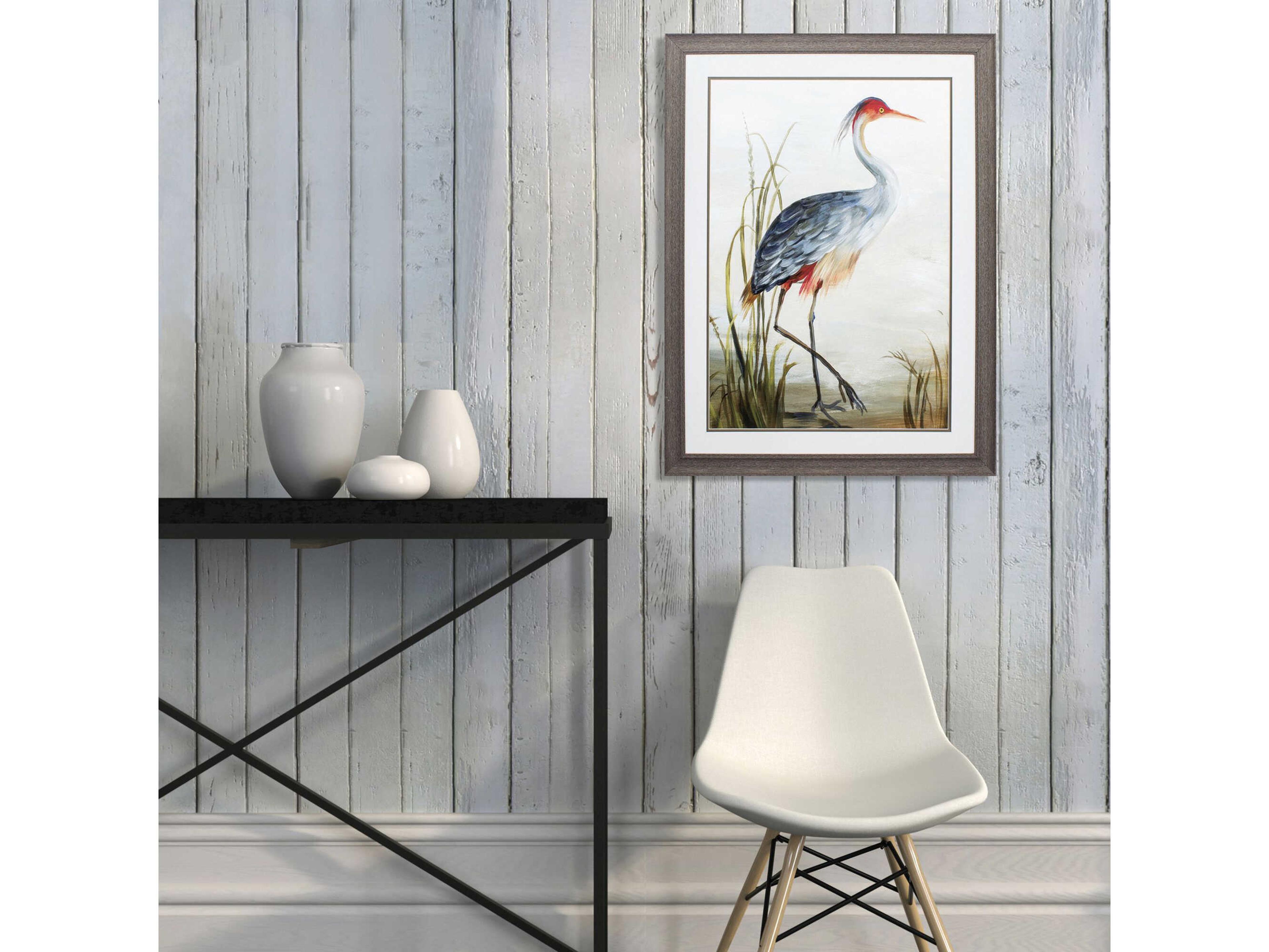 Paragon Waterside Gray Heron Wall Art