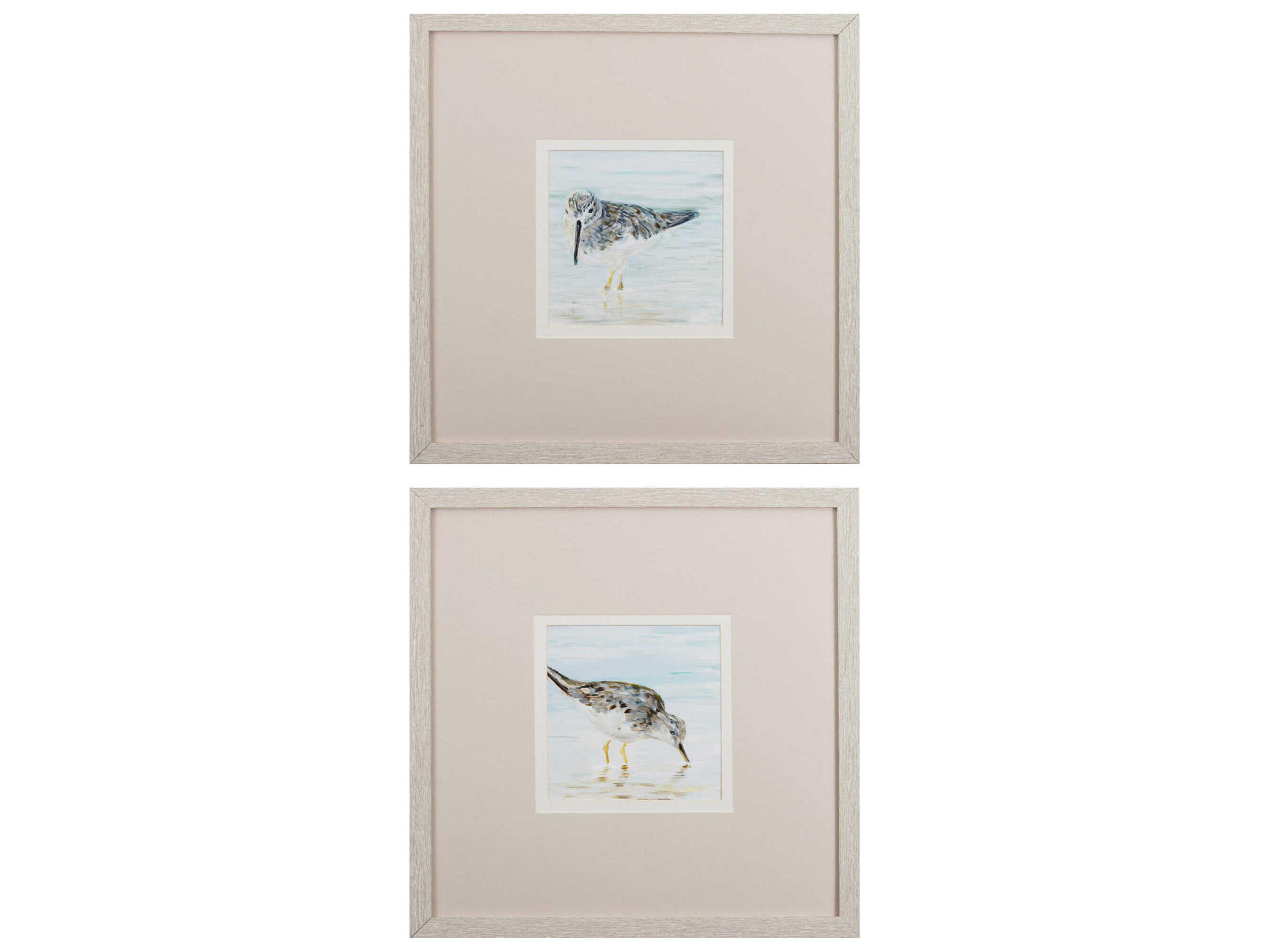 Paragon Waterside Sandpipers Wall Art Set of 2