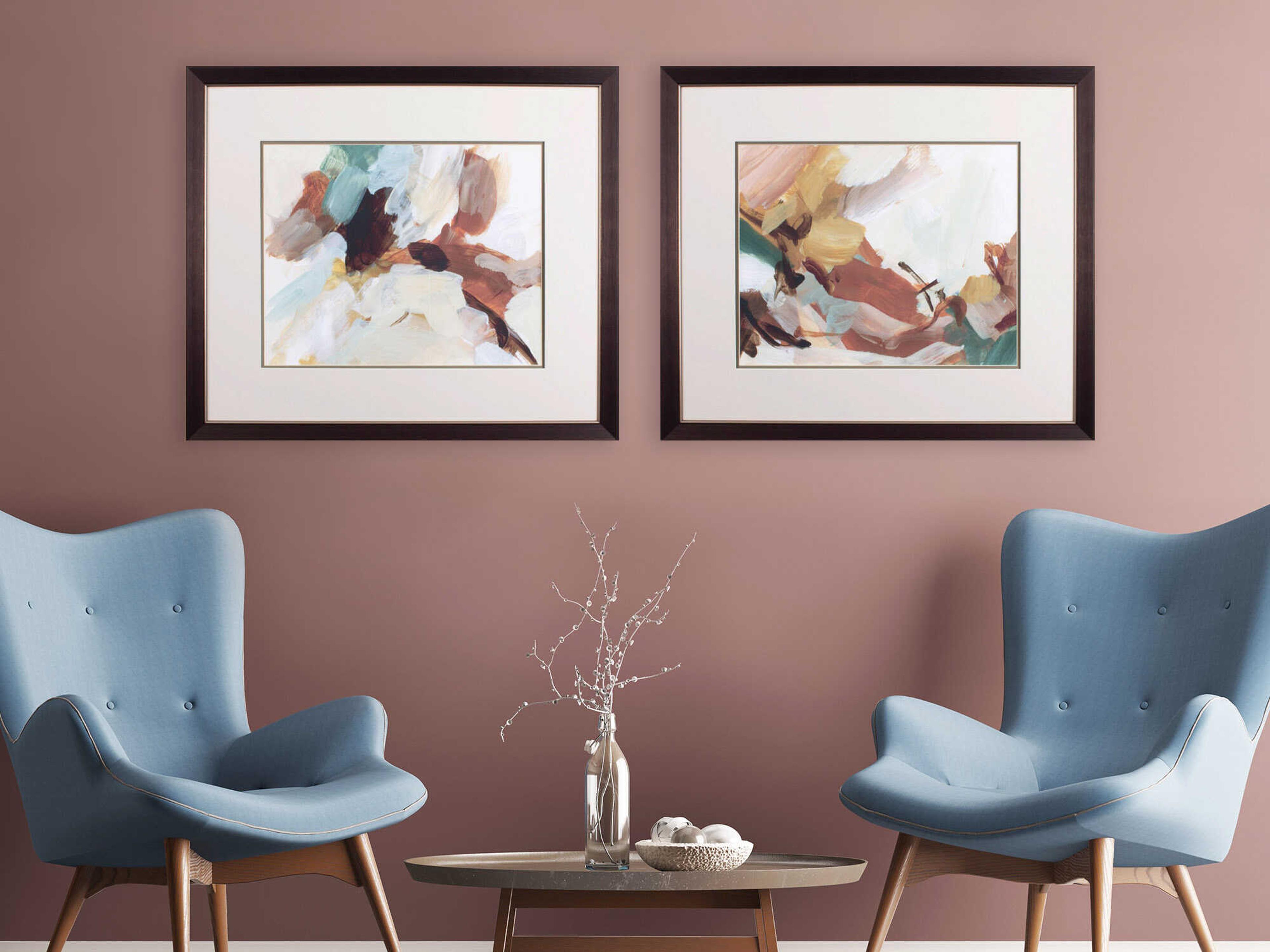 Paragon Abstract Earth Abstract Wall Art Set of 2