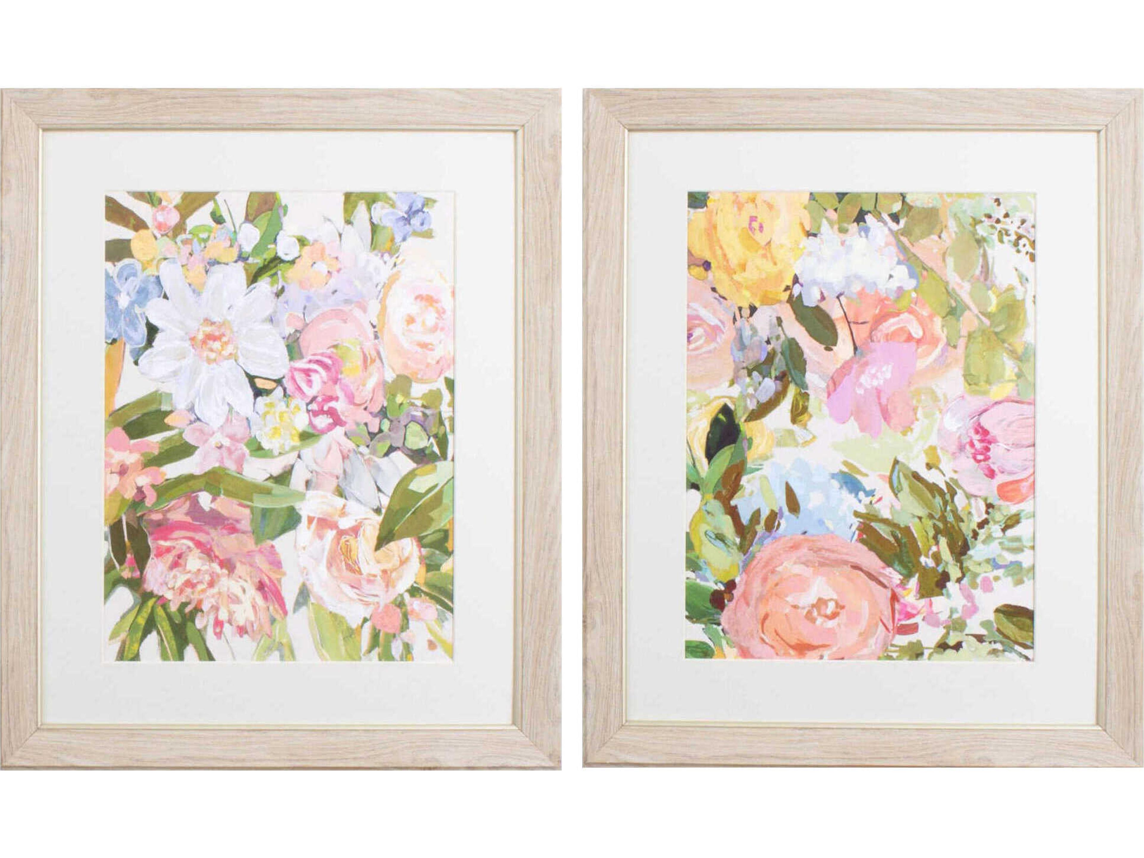 Florals Abundance Plethera Wall Art Set of 2
