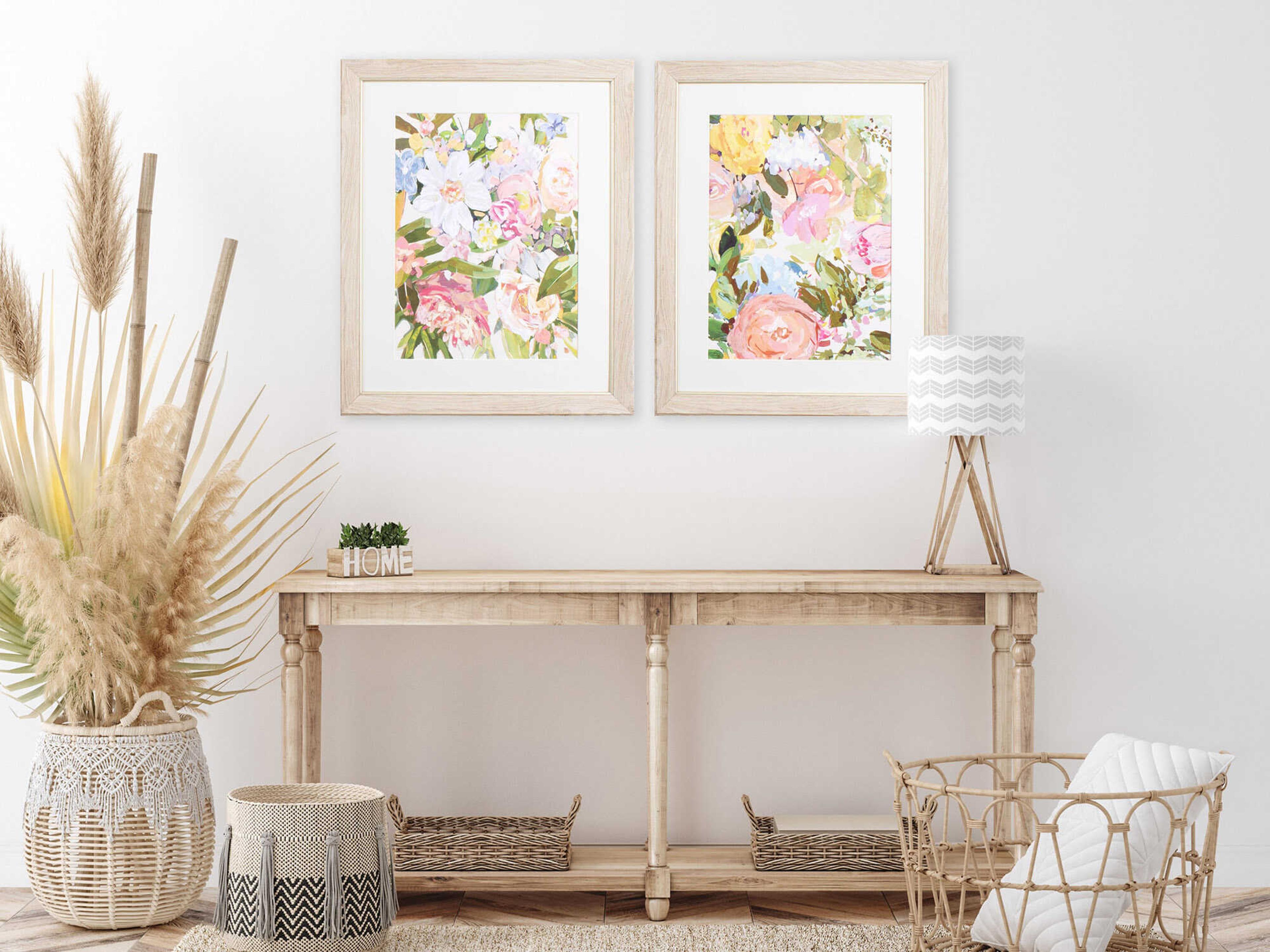 Paragon Florals Abundance Plethera Wall Art Set of 2