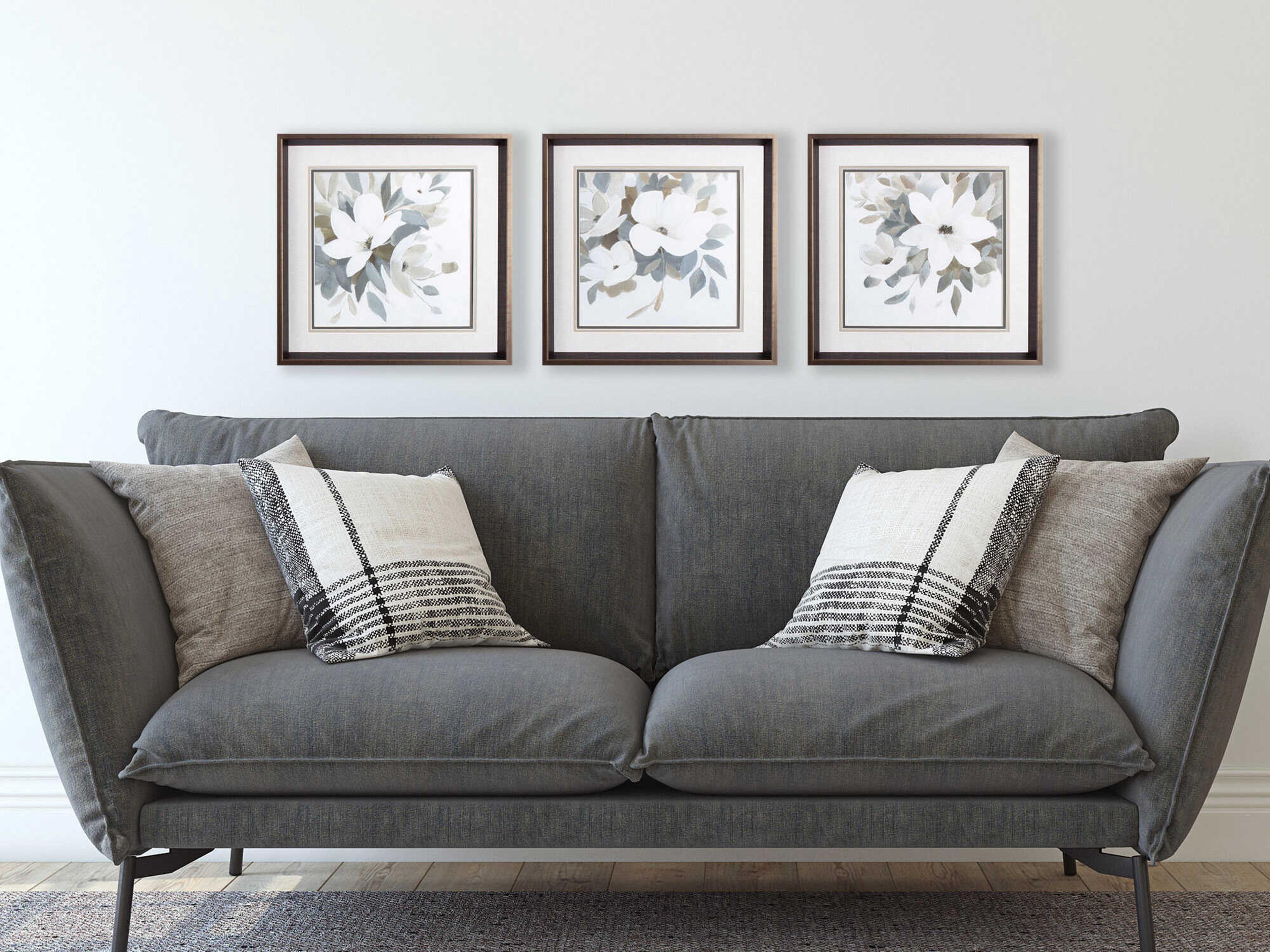 Paragon Florals Modern Romance Wall Art Set of 3