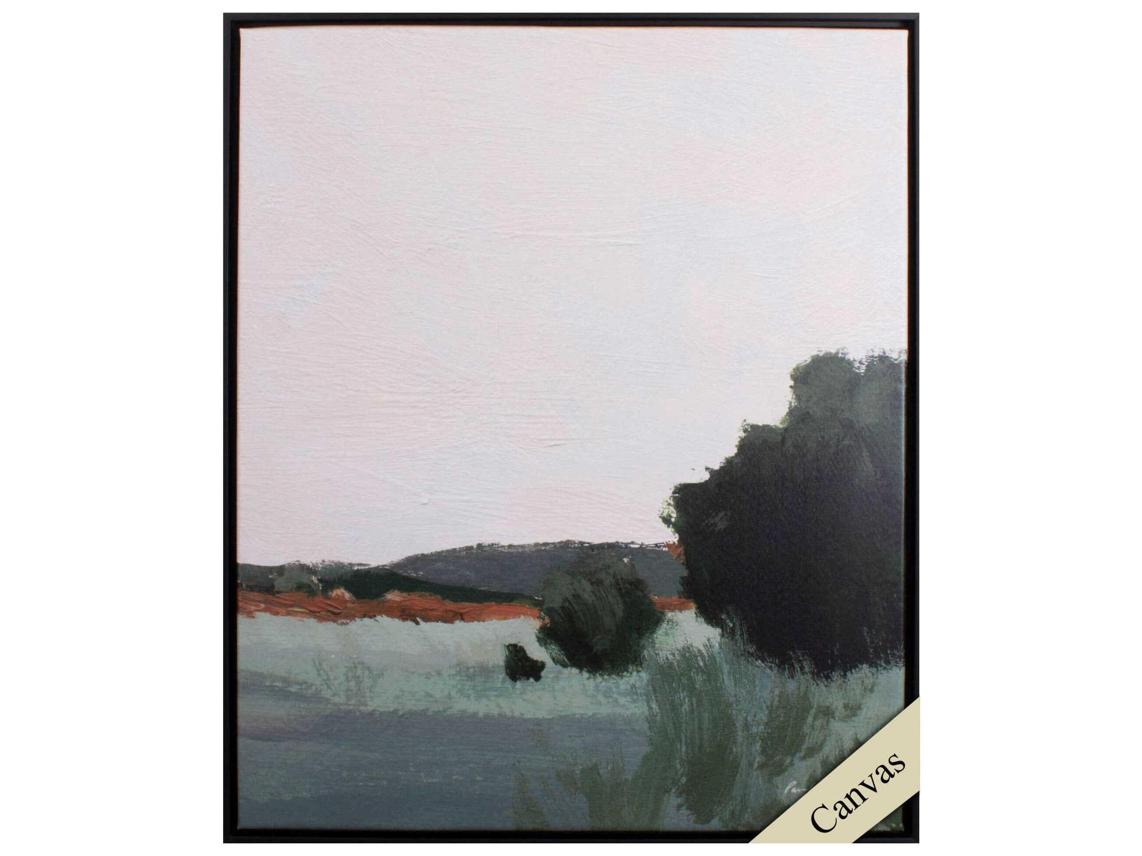 Paragon Landscapes Desert Green-II Canvas Wall Art