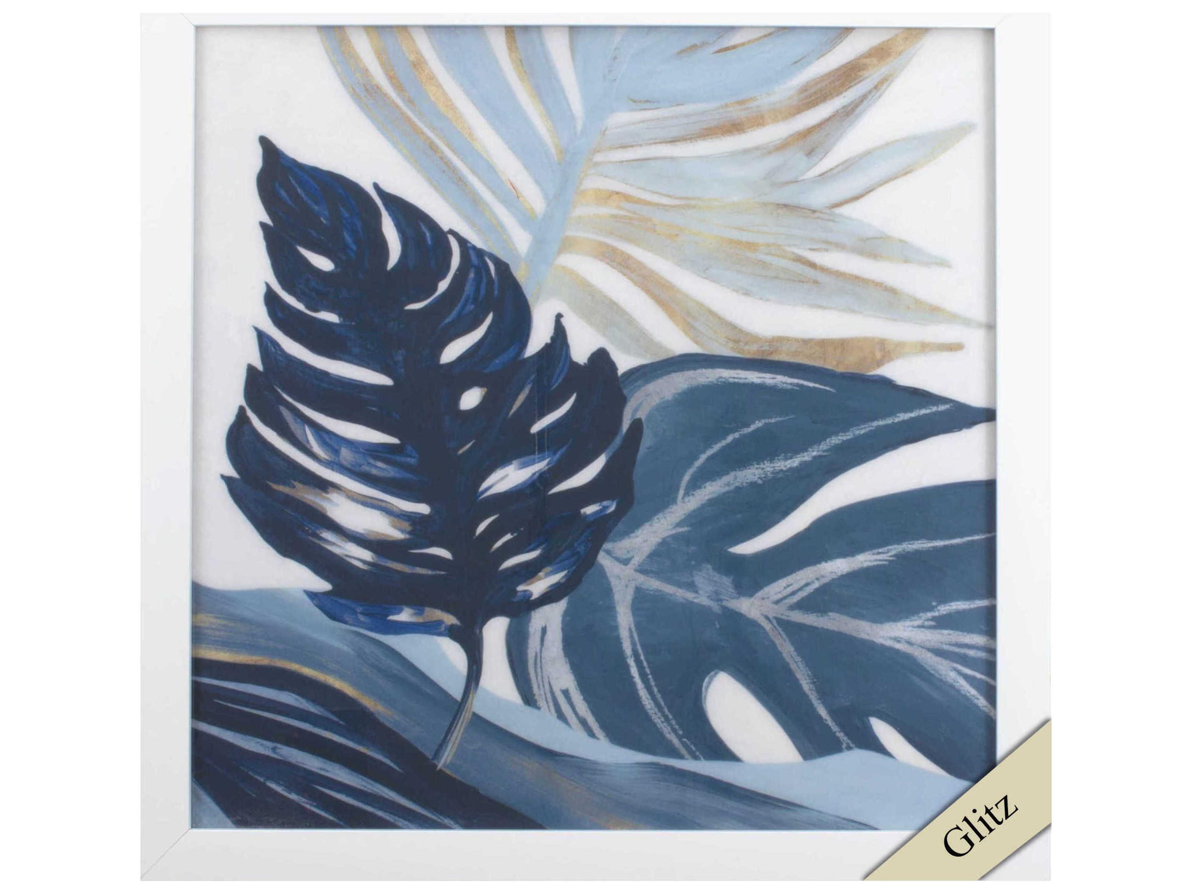 Paragon Waterside Blue Palms-II Wall Art