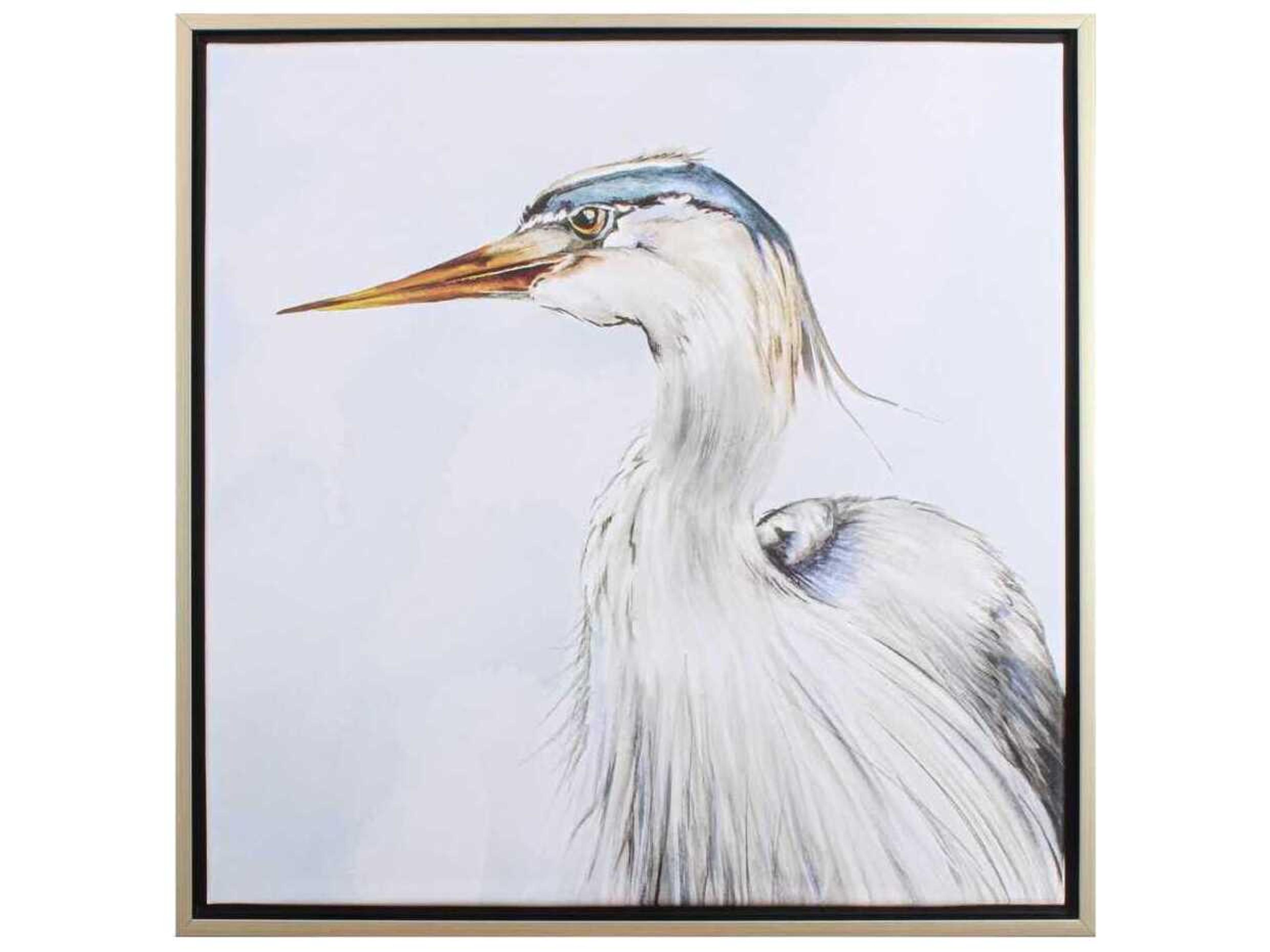 Waterside Portrait of Nature-II Canvas Wall Art