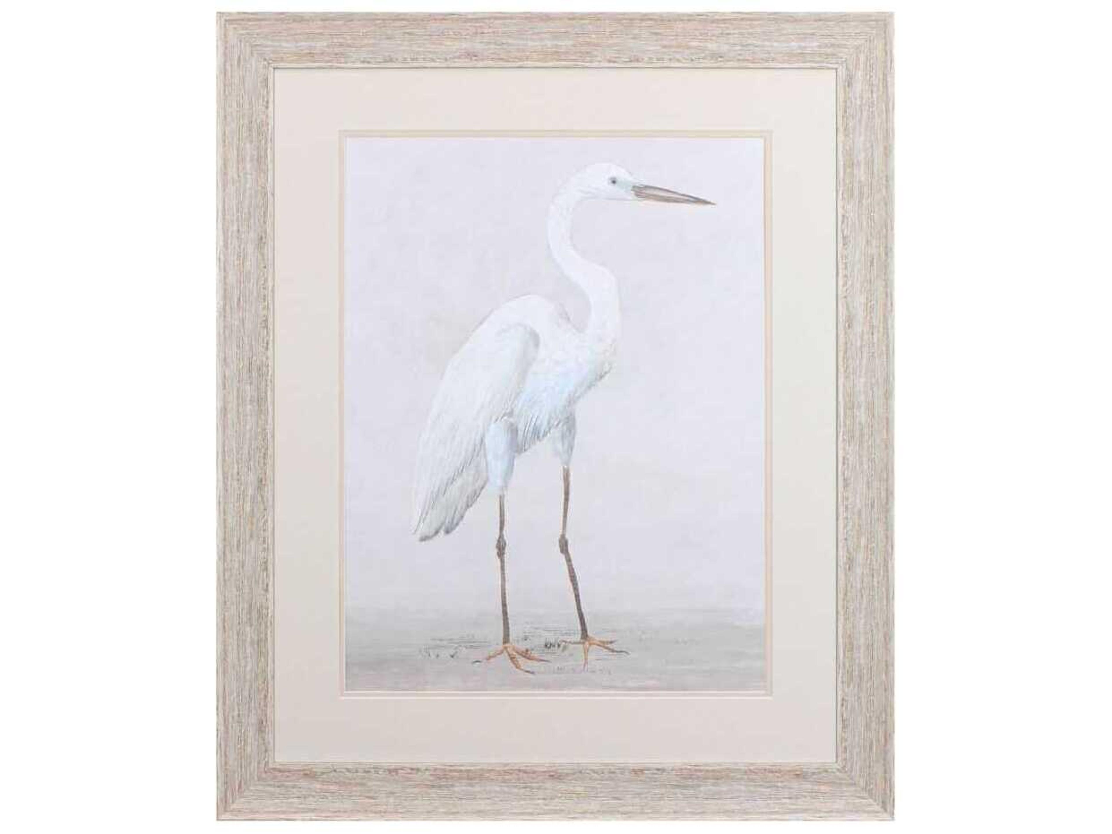 Waterside Vintage Heron-I Wall Art