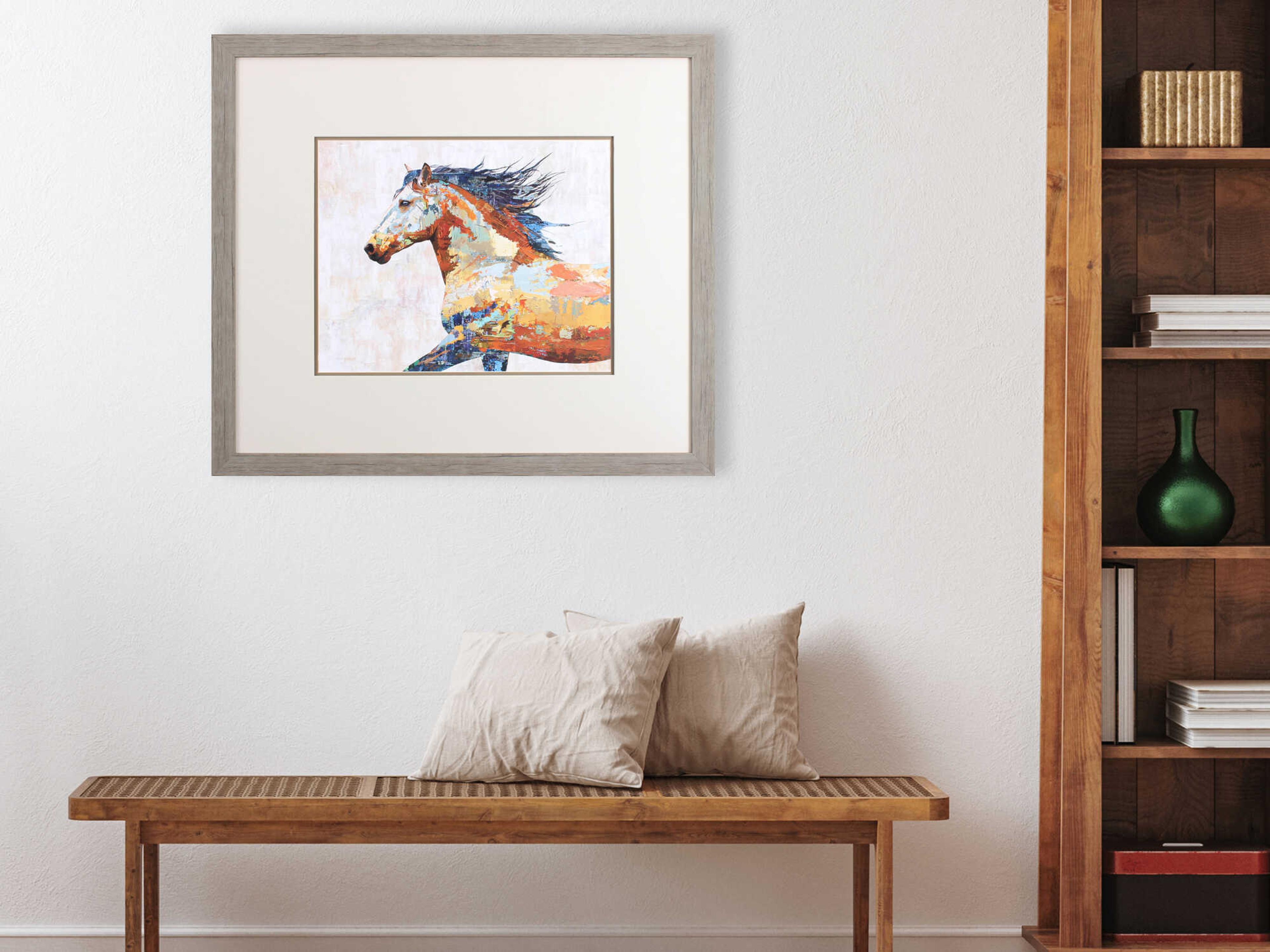 Paragon Animals Dappled Horse-II Wall Art